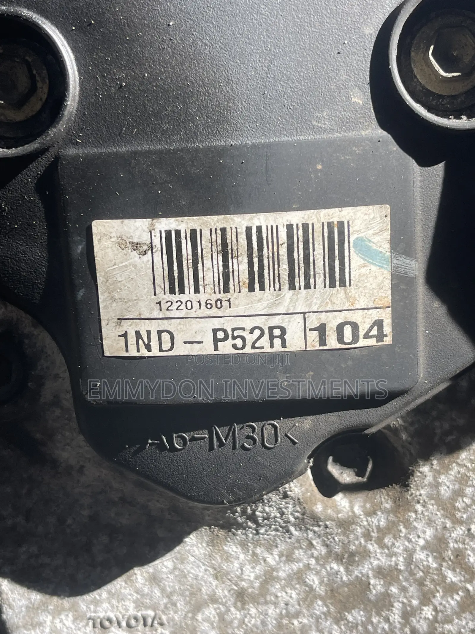 Complete Diesel Engine Toyota Yaris D4D