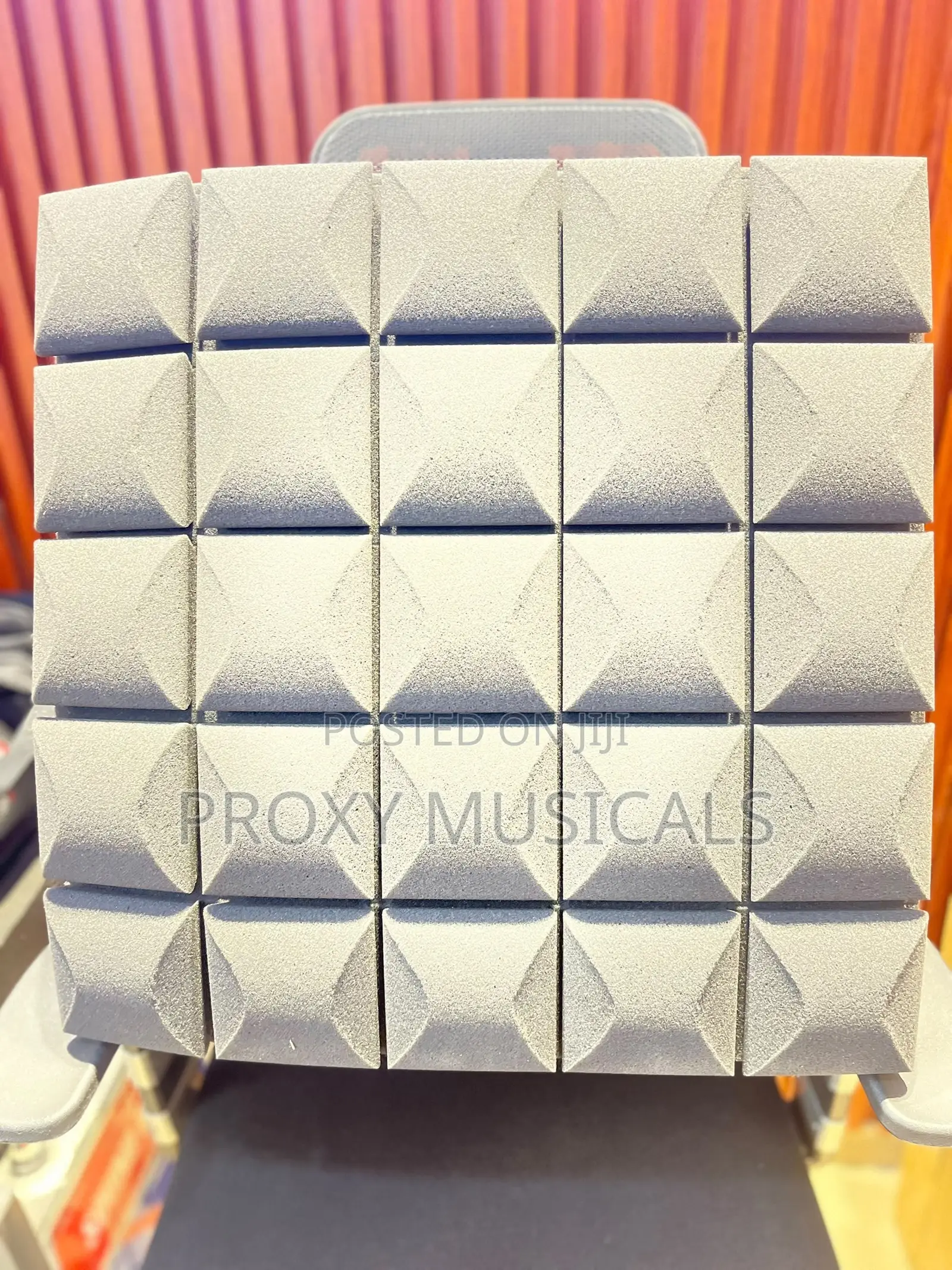 Acoustic Soundproofing Foam Grey Color - (Park of 10pcs)