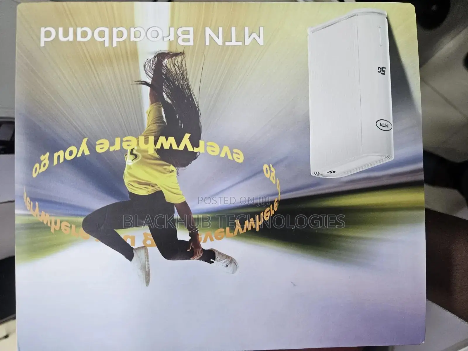 MTN ZTE G5TS 5G Router With Free 2 Months Unlimited Data