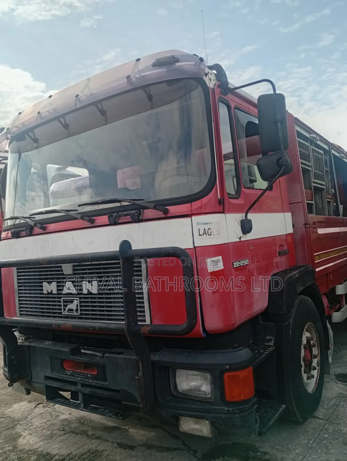 Man Tga Tow Truck