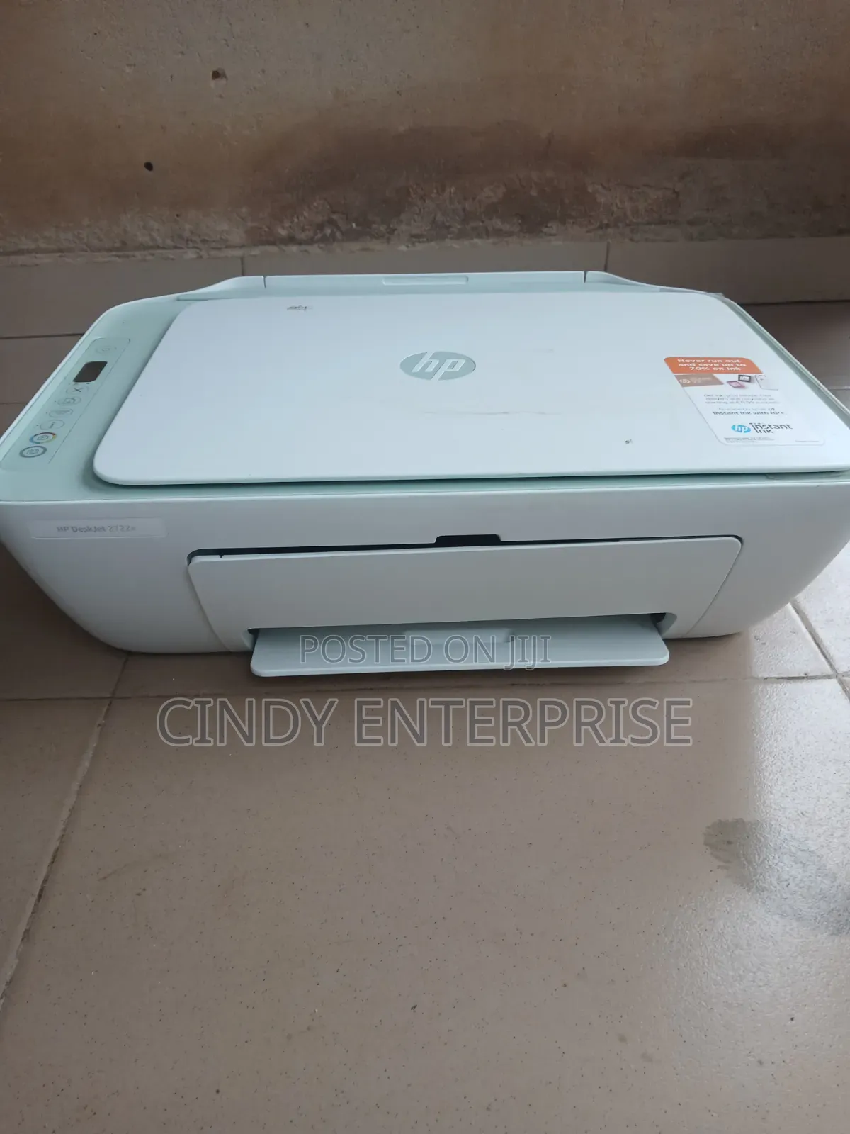 UK Fairly Used HP Deskjet 2722e Wireless Printer