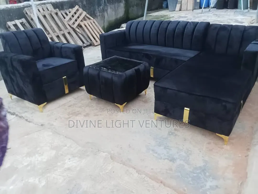 High Quality L Shape Sofa and Single