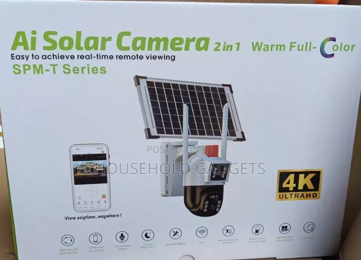 Ai Solar Camera 2 in 1 Warm Full Colour 4G