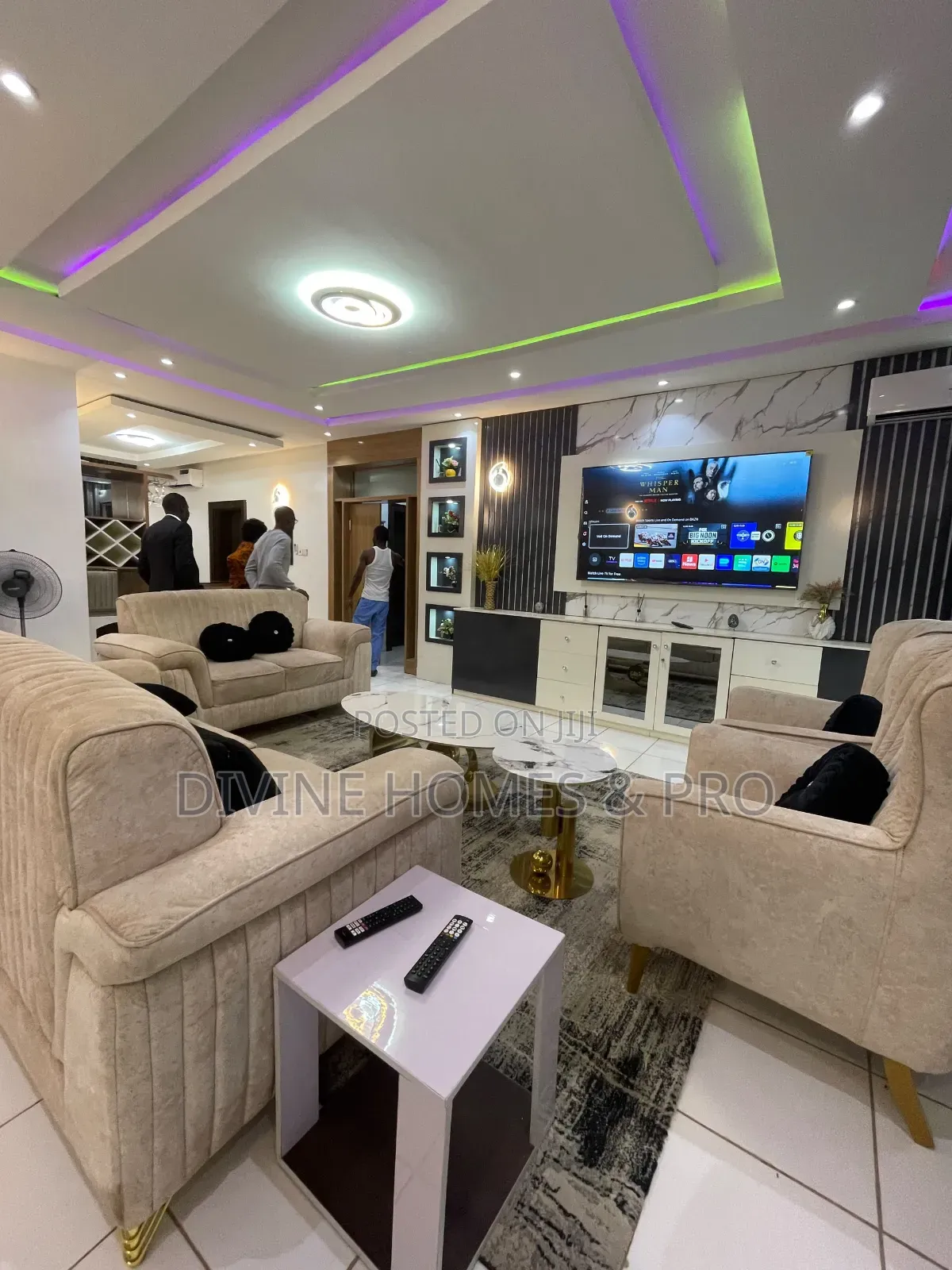 Furnished 3bdrm Block of Flats in Wuye for rent