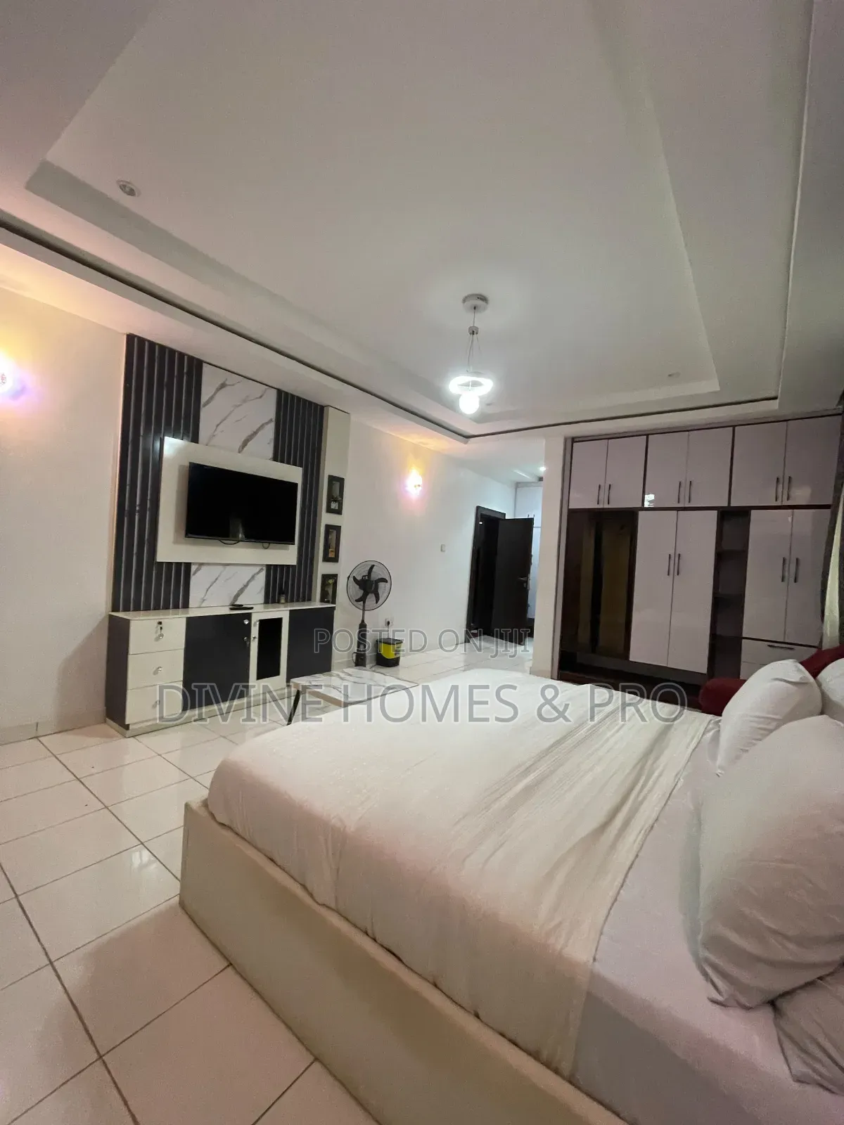 Furnished 3bdrm Block of Flats in Wuye for rent