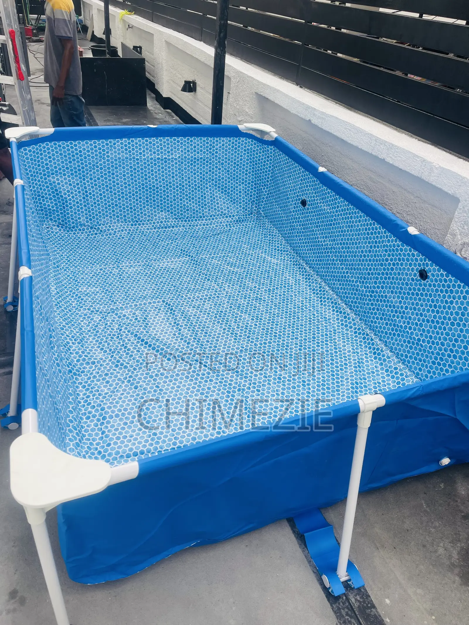 Children Rectangular Frame Pool(3m X 2m X 75cm)(9ft X 6ft X 2.5ft)