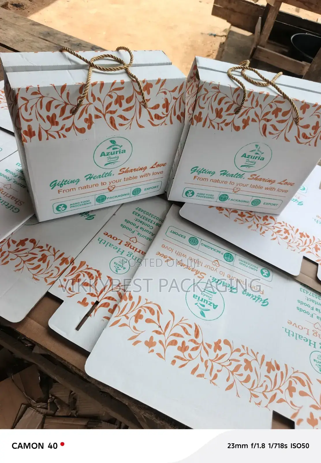Luxury Carton Board Shopping Bags