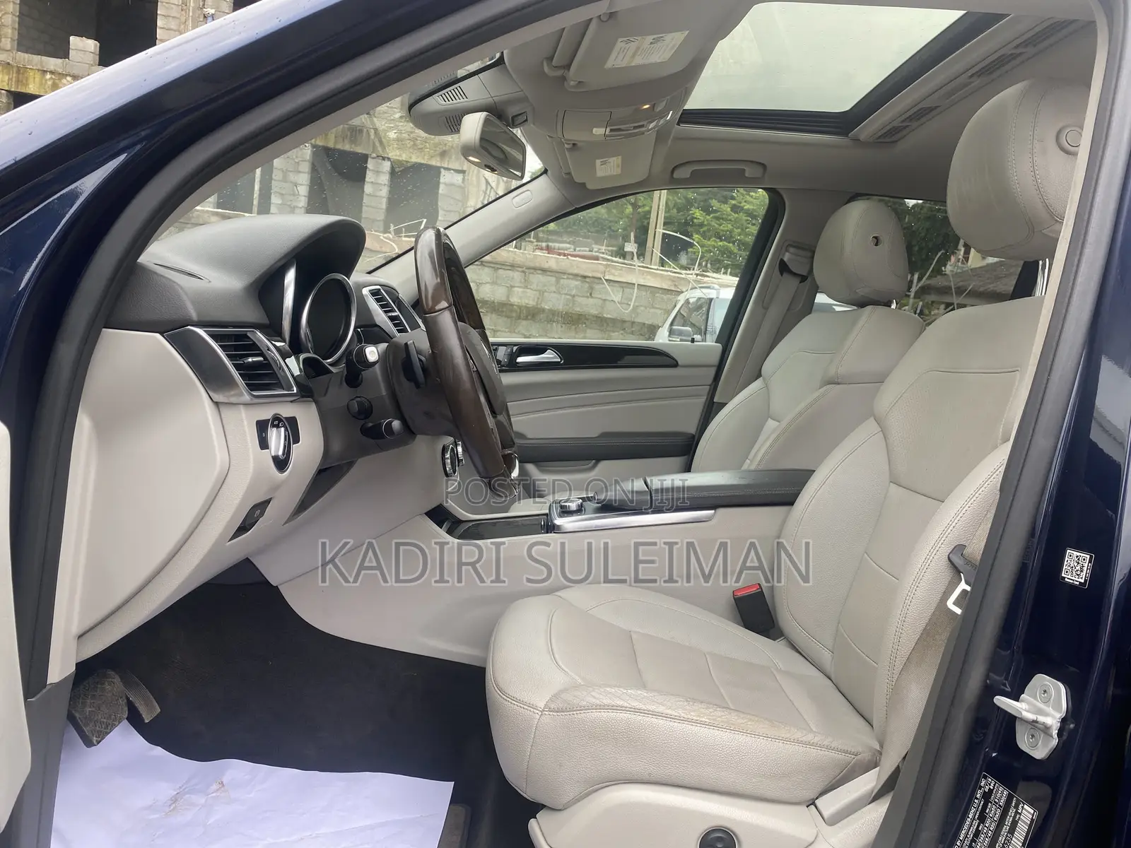 Mercedes-Benz M Class 2015 Blue