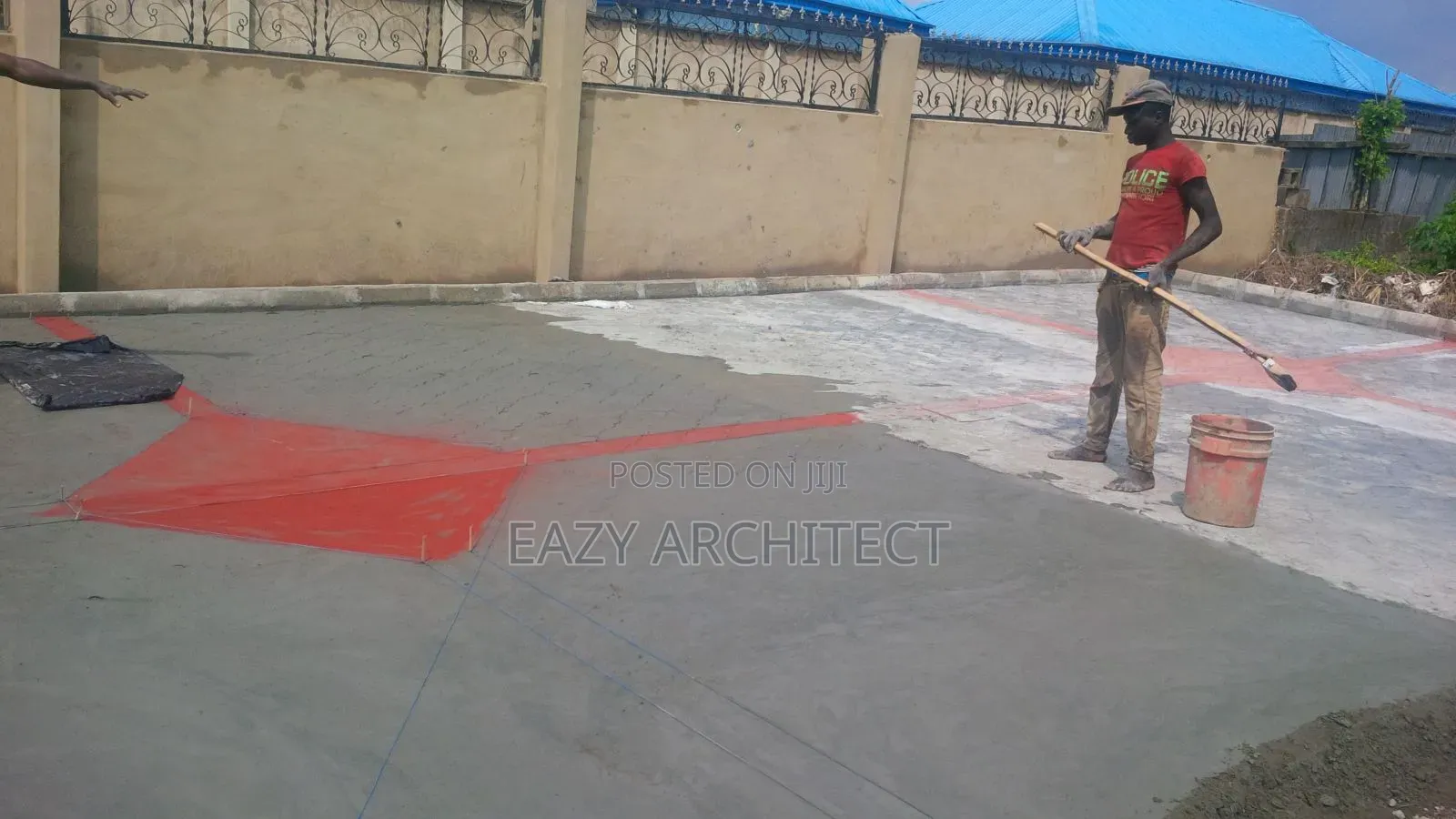 Stamped Concerte Flooring, Mating