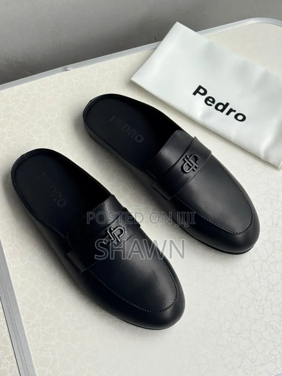 Pedro Luxury Leather Mules
