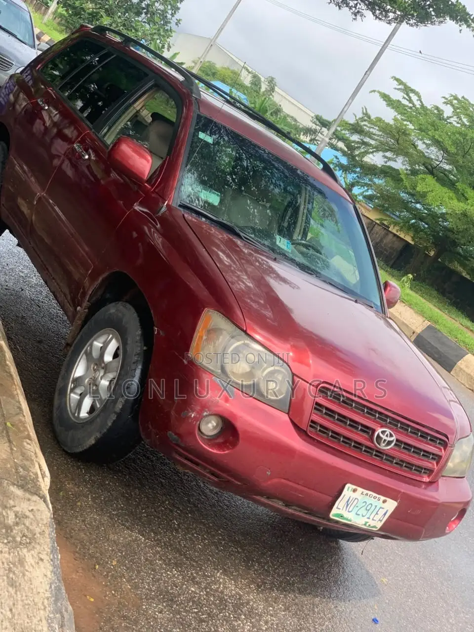Toyota Highlander 2005 Red