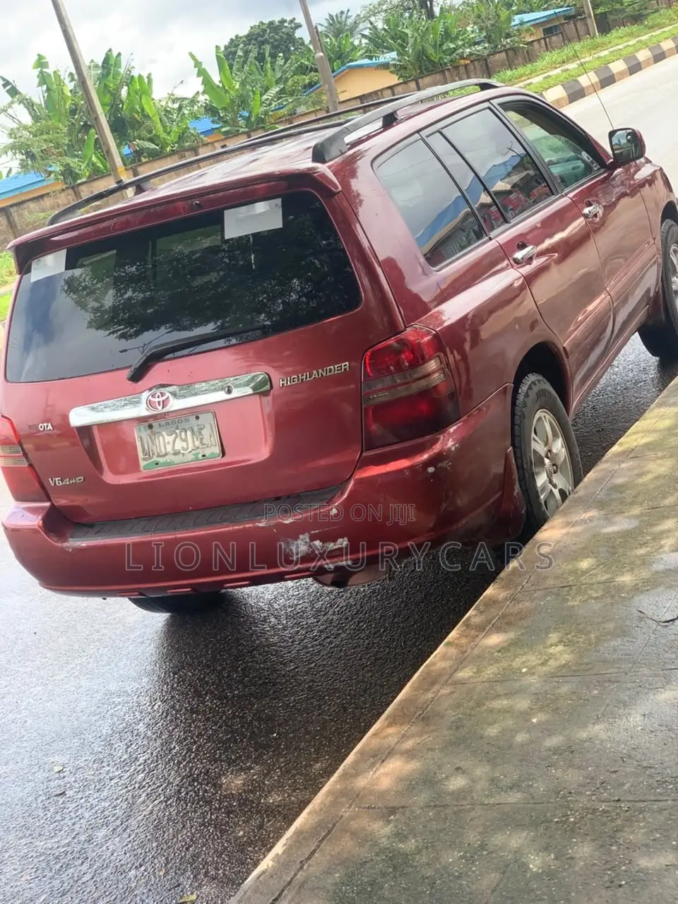 Toyota Highlander 2005 Red