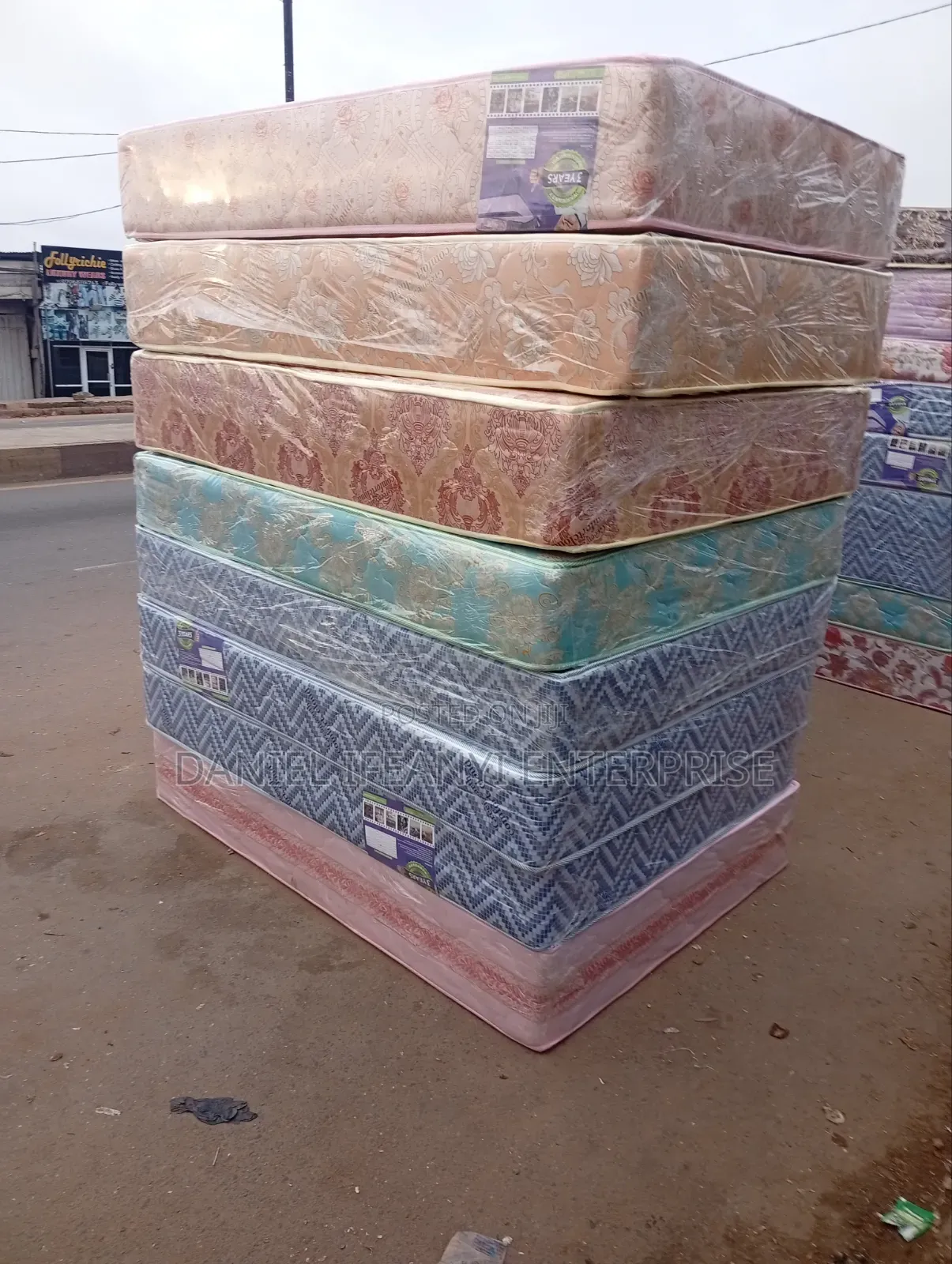 4 by 6 by 8inches Green Earth Semi Orthopaedic Mattress