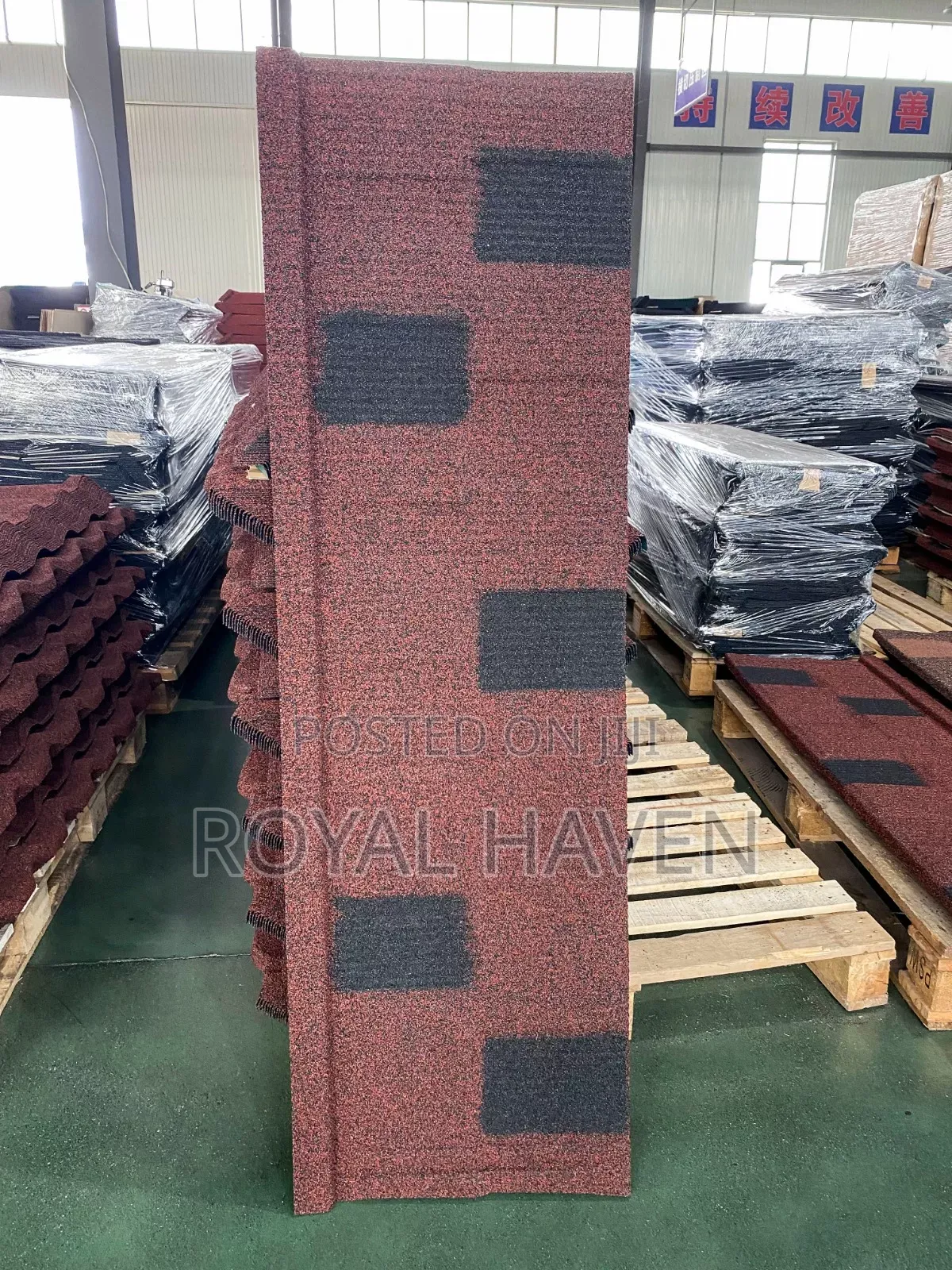 Shingle and Shake Stone Coated Roof Tiles