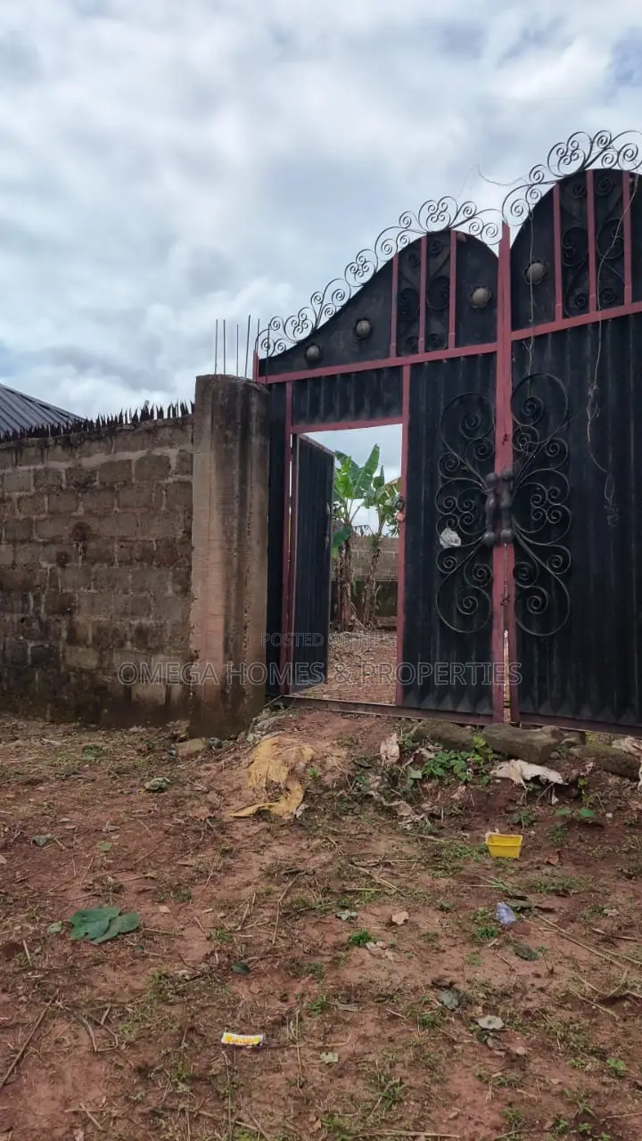 1 Plot Piggery/Poultry Farm Land for Sale – Fenced Developed