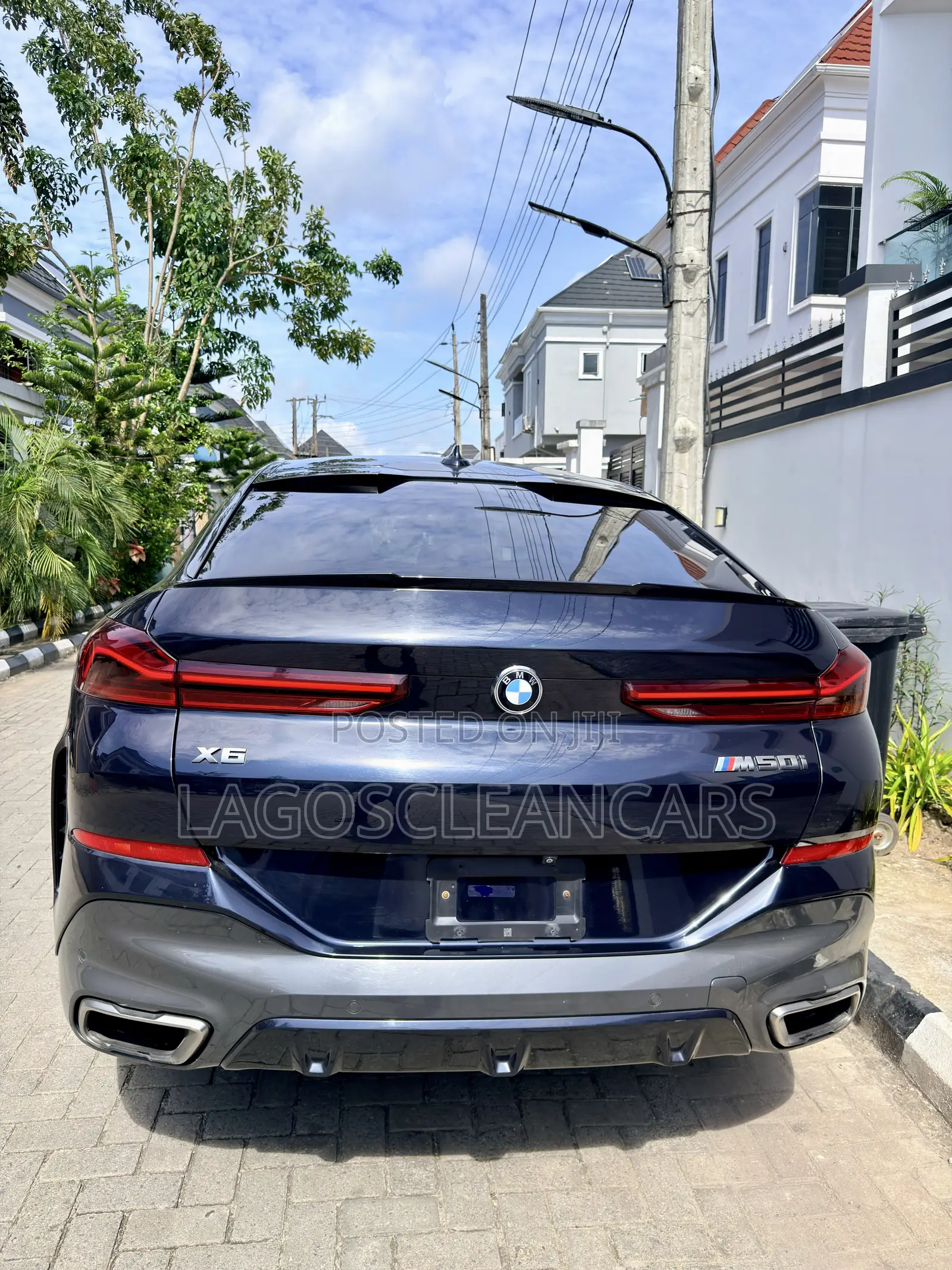BMW X6 M50i 2022 Blue