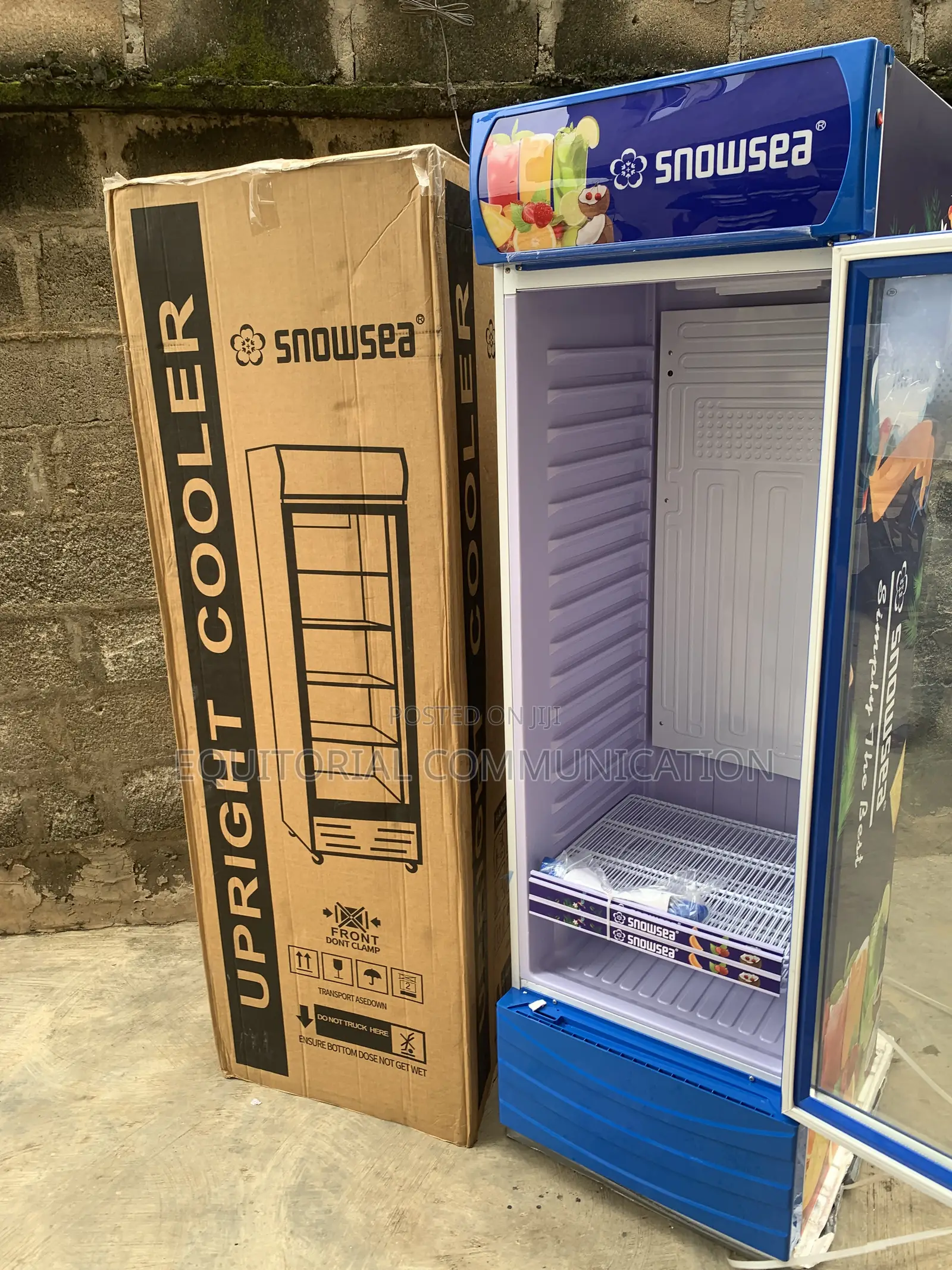 SNOWSEA 500L Retail Glass Door Chiller