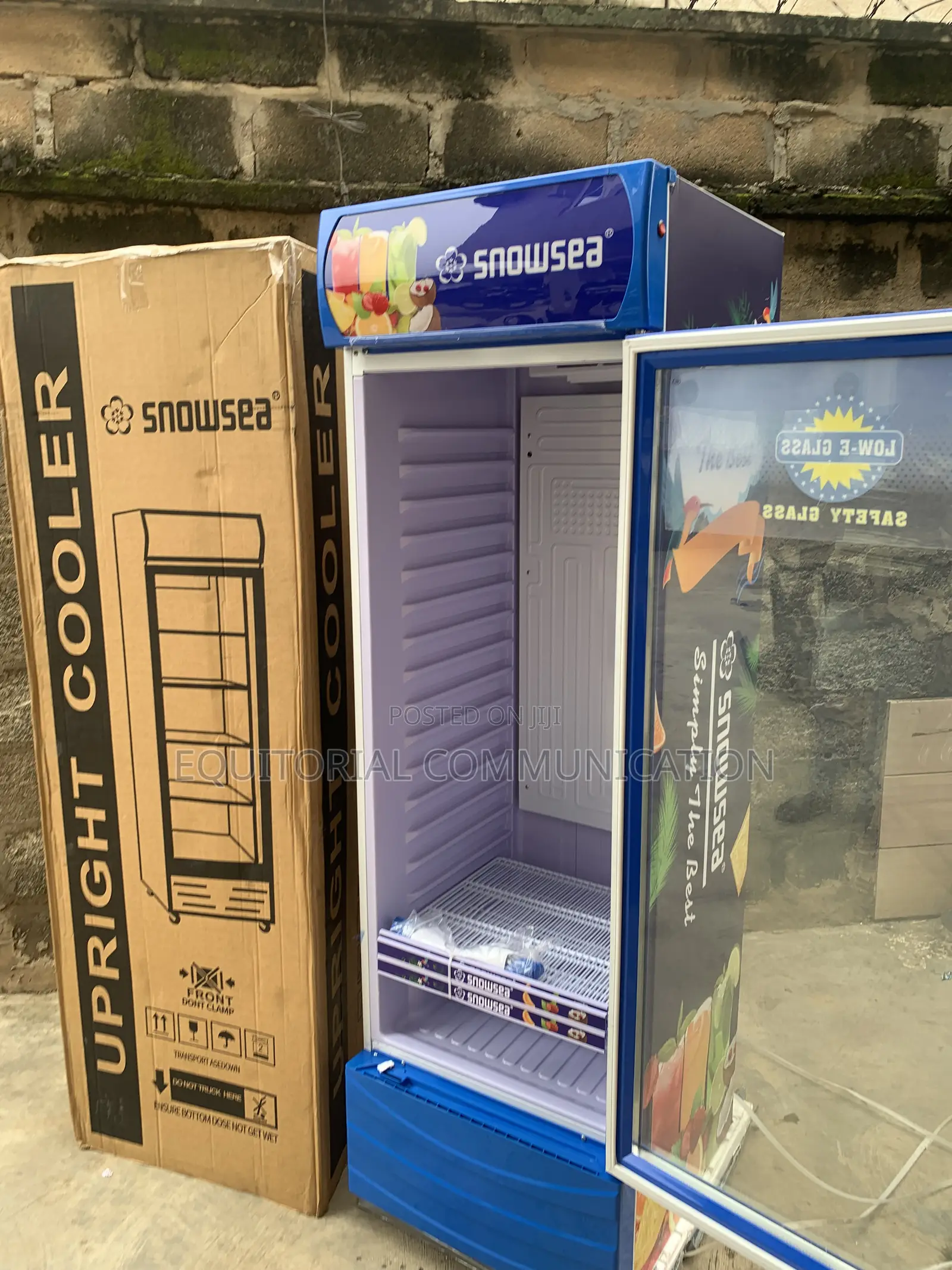 SNOWSEA 500L Retail Glass Door Chiller