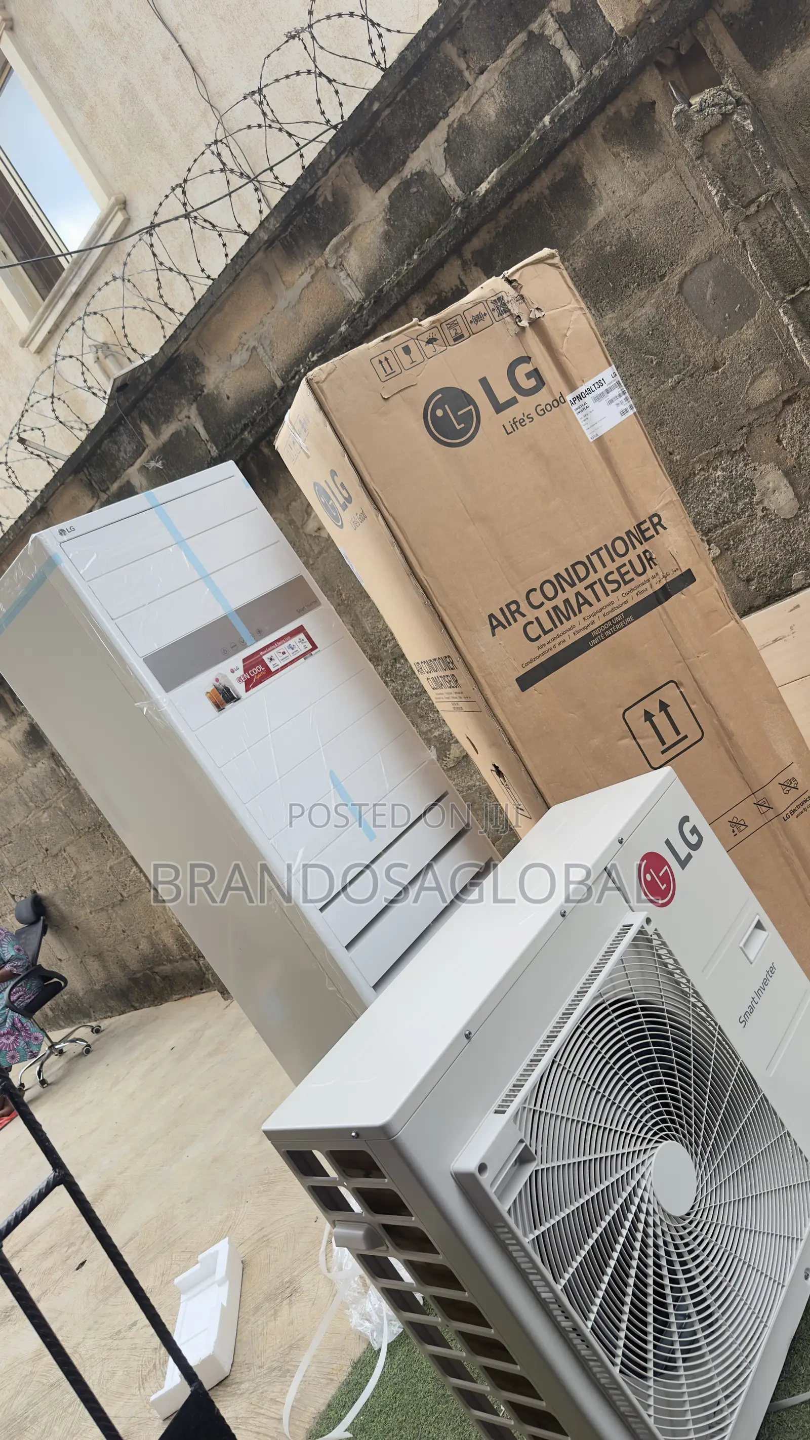 LG 5 Ton Upright Inverter Air Conditioner APNQ48LT3S1