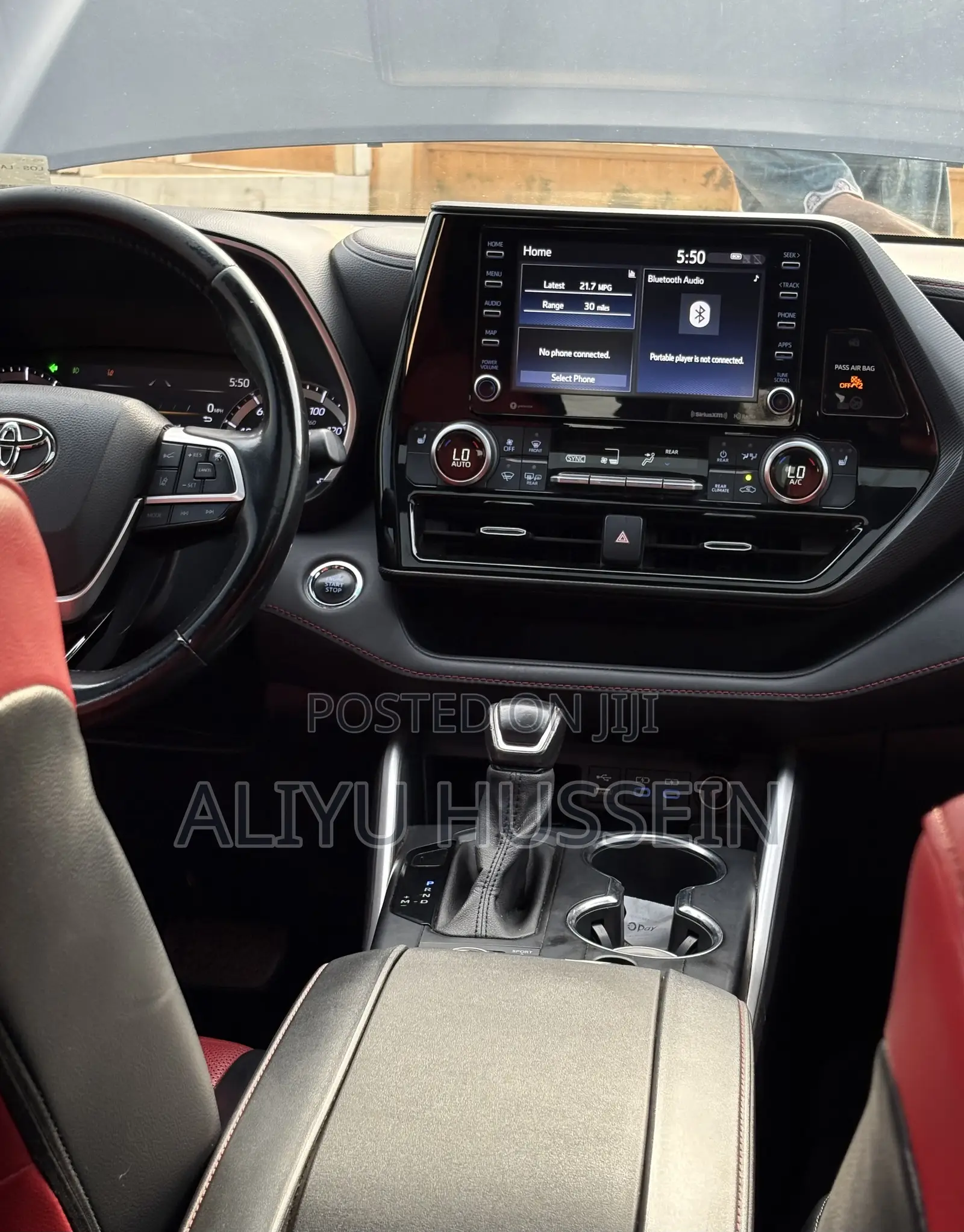 Toyota Highlander 2022 Black