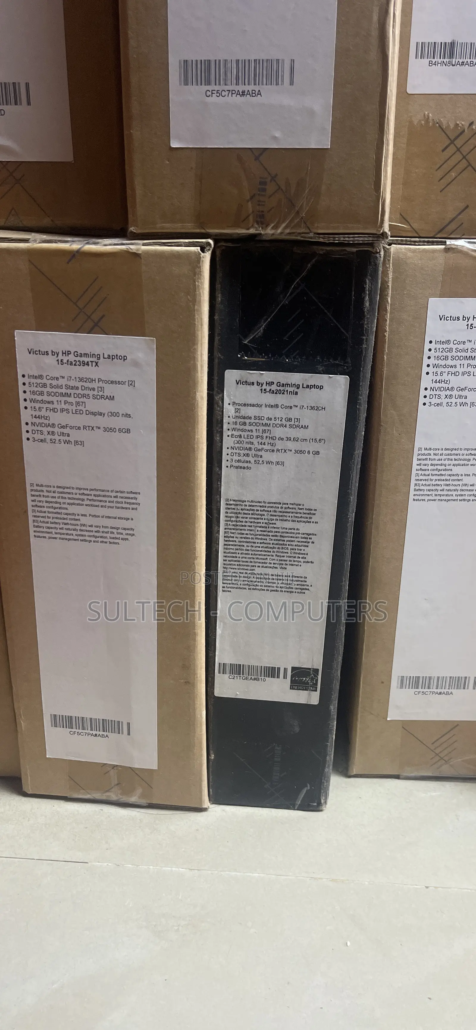 New Laptop HP Victus 15 16GB Intel Core i7 SSD 512GB