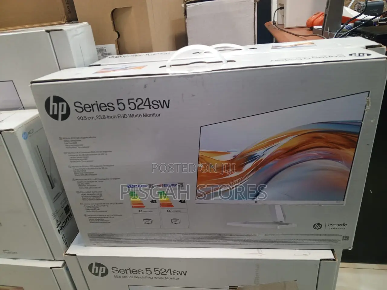 HP Series 5 524sw 23.8 Inch FHD White Monitor