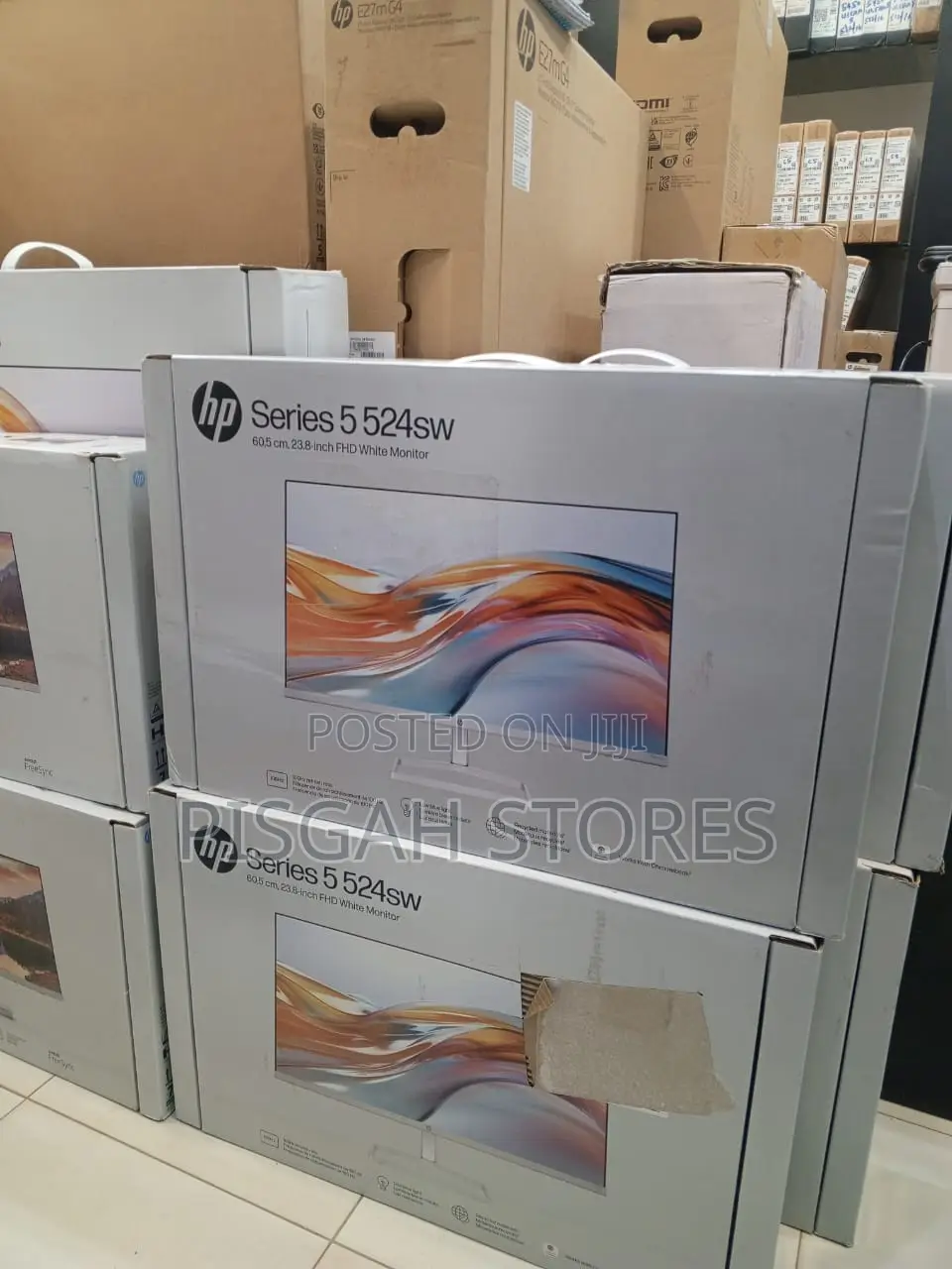 HP Series 5 524sw 23.8 Inch FHD White Monitor