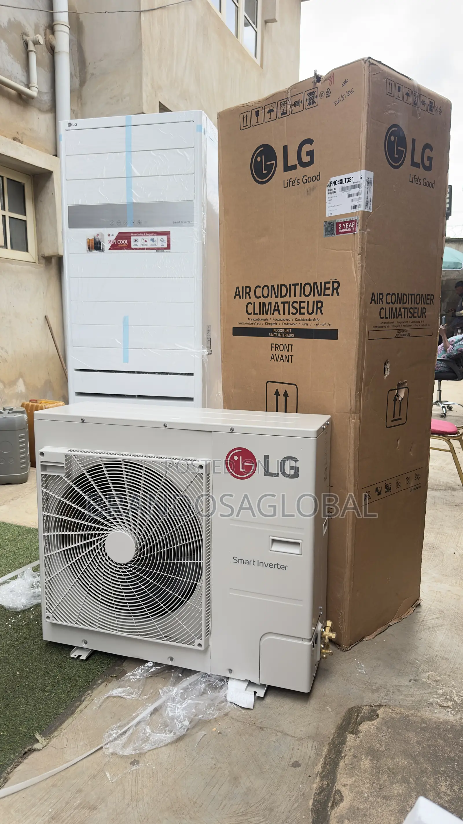 LG 5 Ton Inverter AC for Churches and Event Halls
