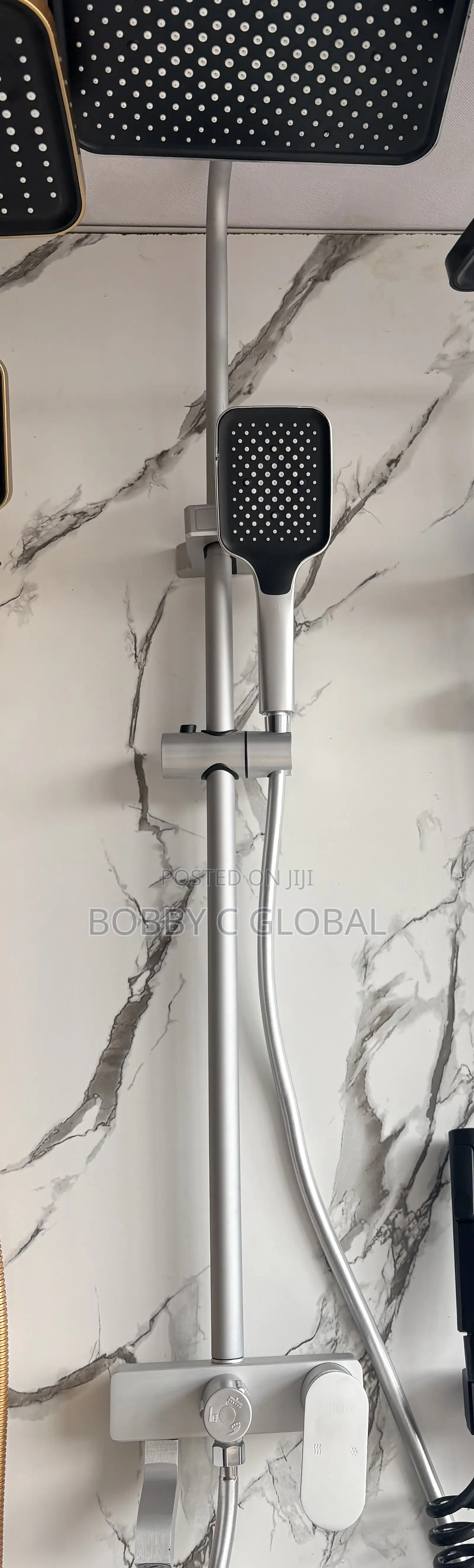 Luxury White Aluminium Shower