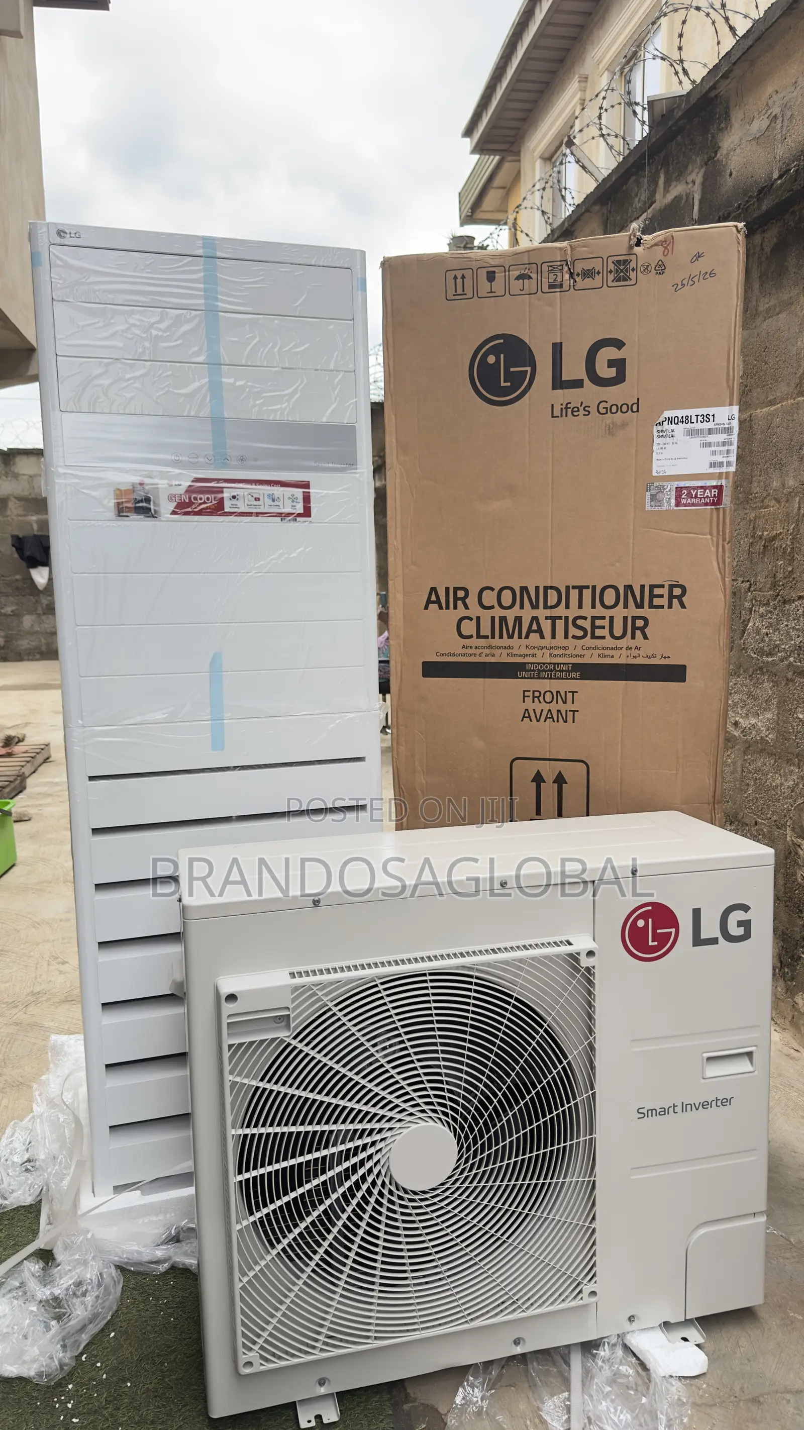 LG 5 Ton Inverter Cooling System for Large Areas