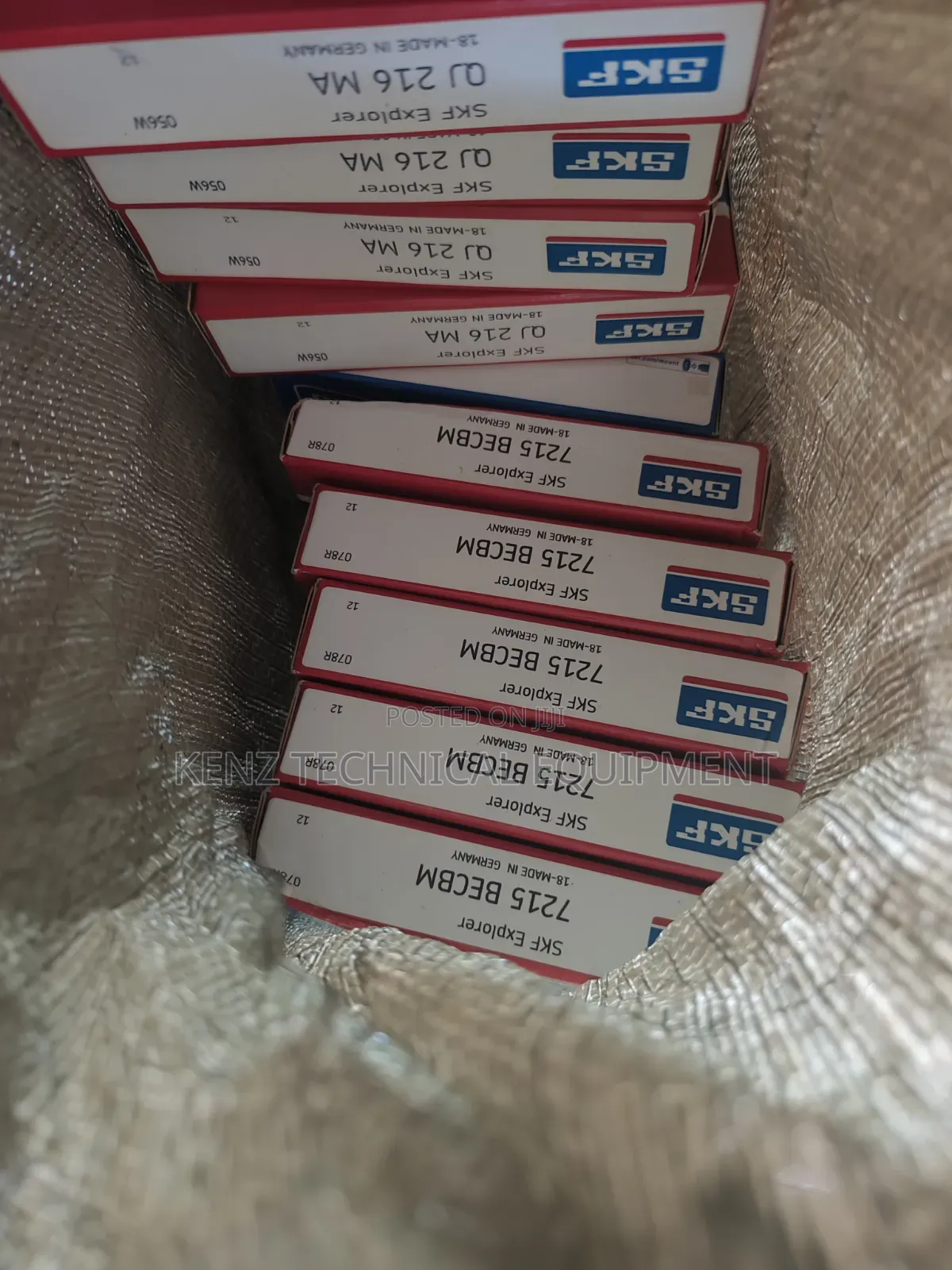QJ216MA Angular Contact Bearing
