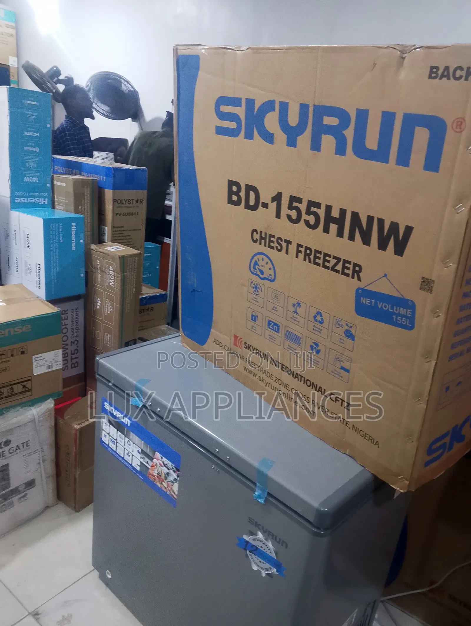 SKYRUN BD-155HW 155 Litres Chest Freezer