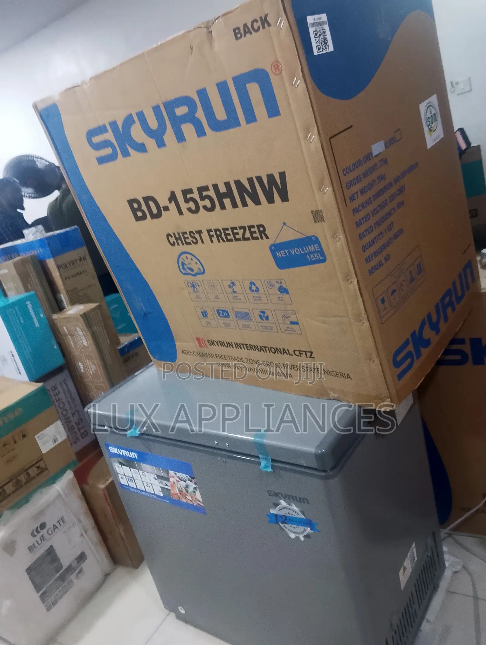 SKYRUN BD-155HW 155 Litres Chest Freezer