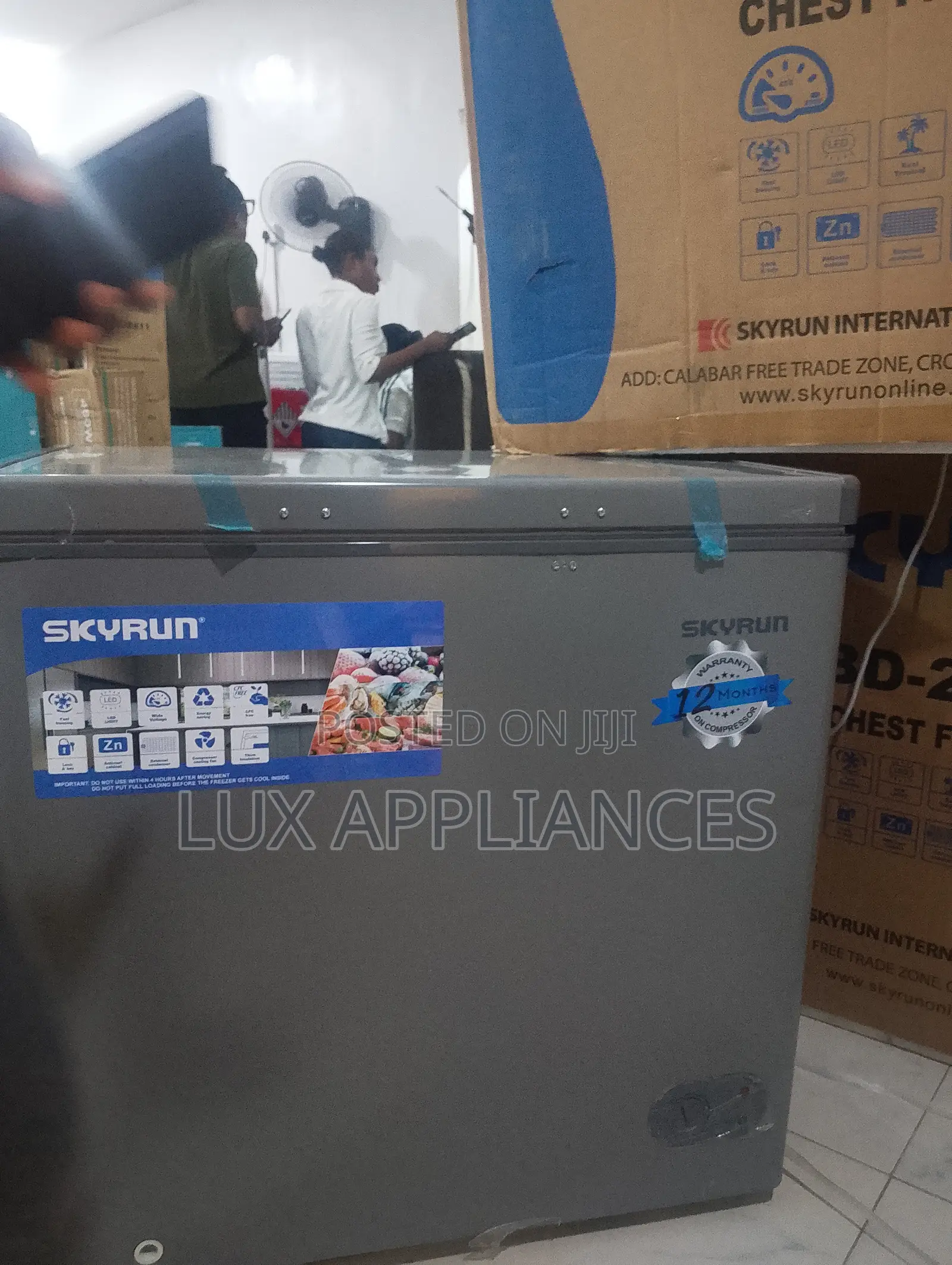 SKYRUN BD-155HW Home Chest Freezer 155L