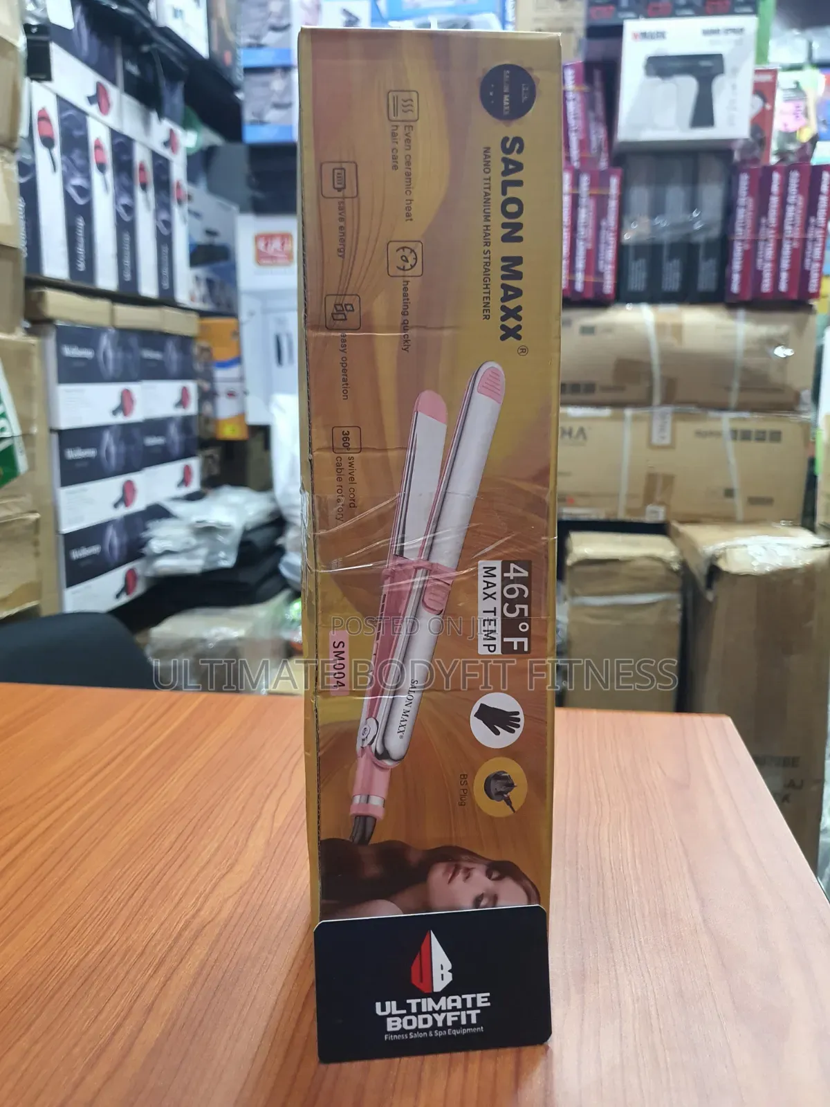 Brand New Salon Maxx SM004 Hair Straightener