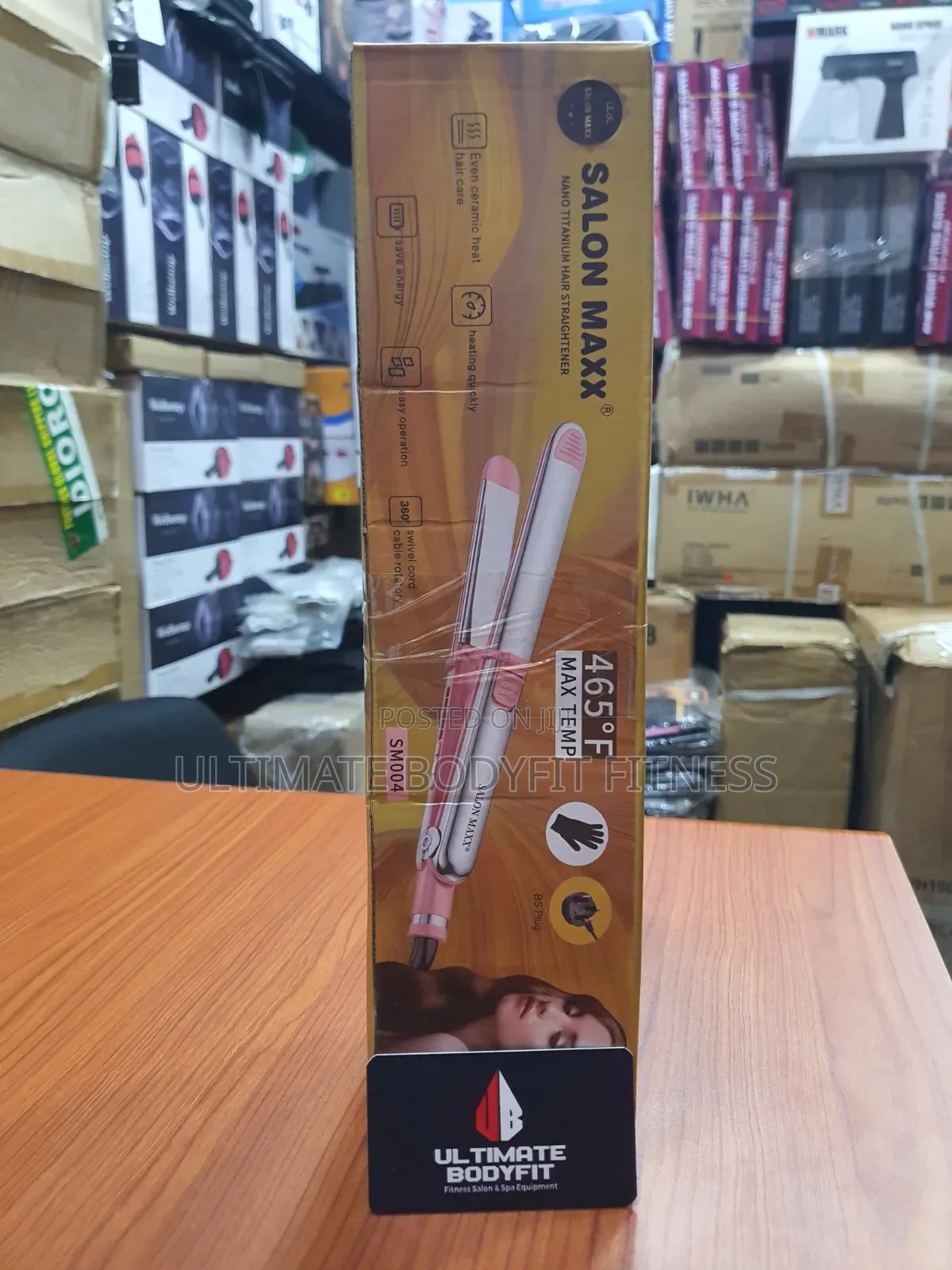 Brand New Salon Maxx SM004 Hair Straightener