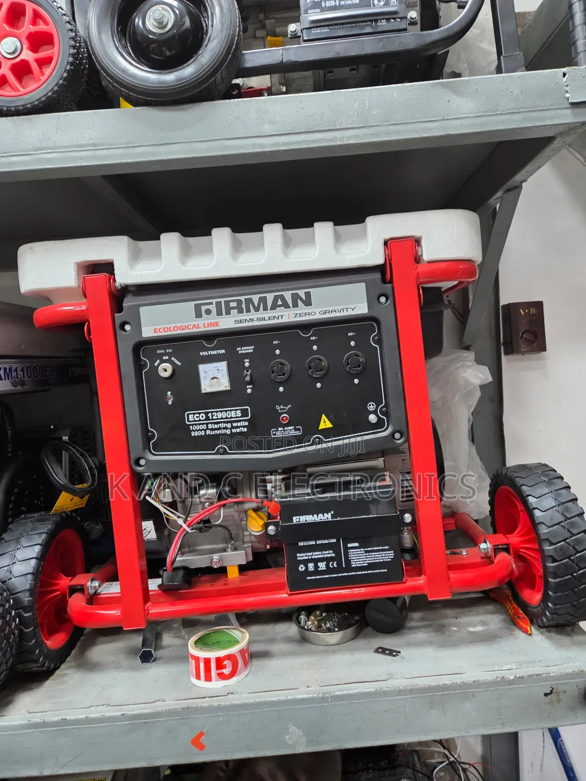 10kVA Fireman Petrol Generator Model 12990 – Powerful Reliable
