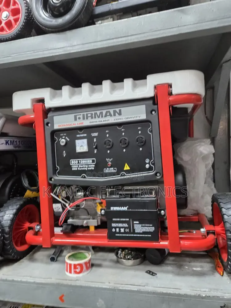 Original Fireman 12990 10kVA Petrol Generator