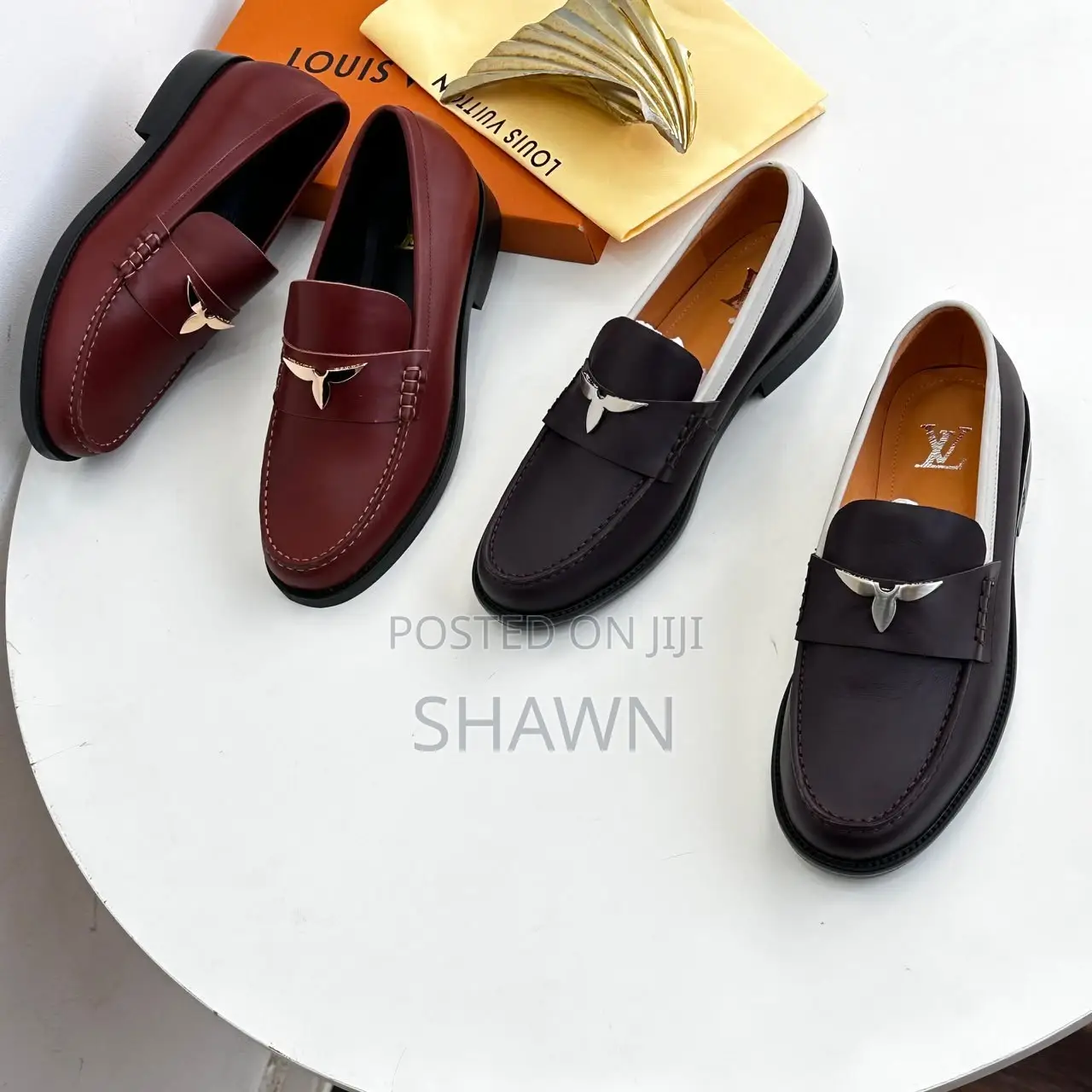 Louis Vuitton Leather Loafers