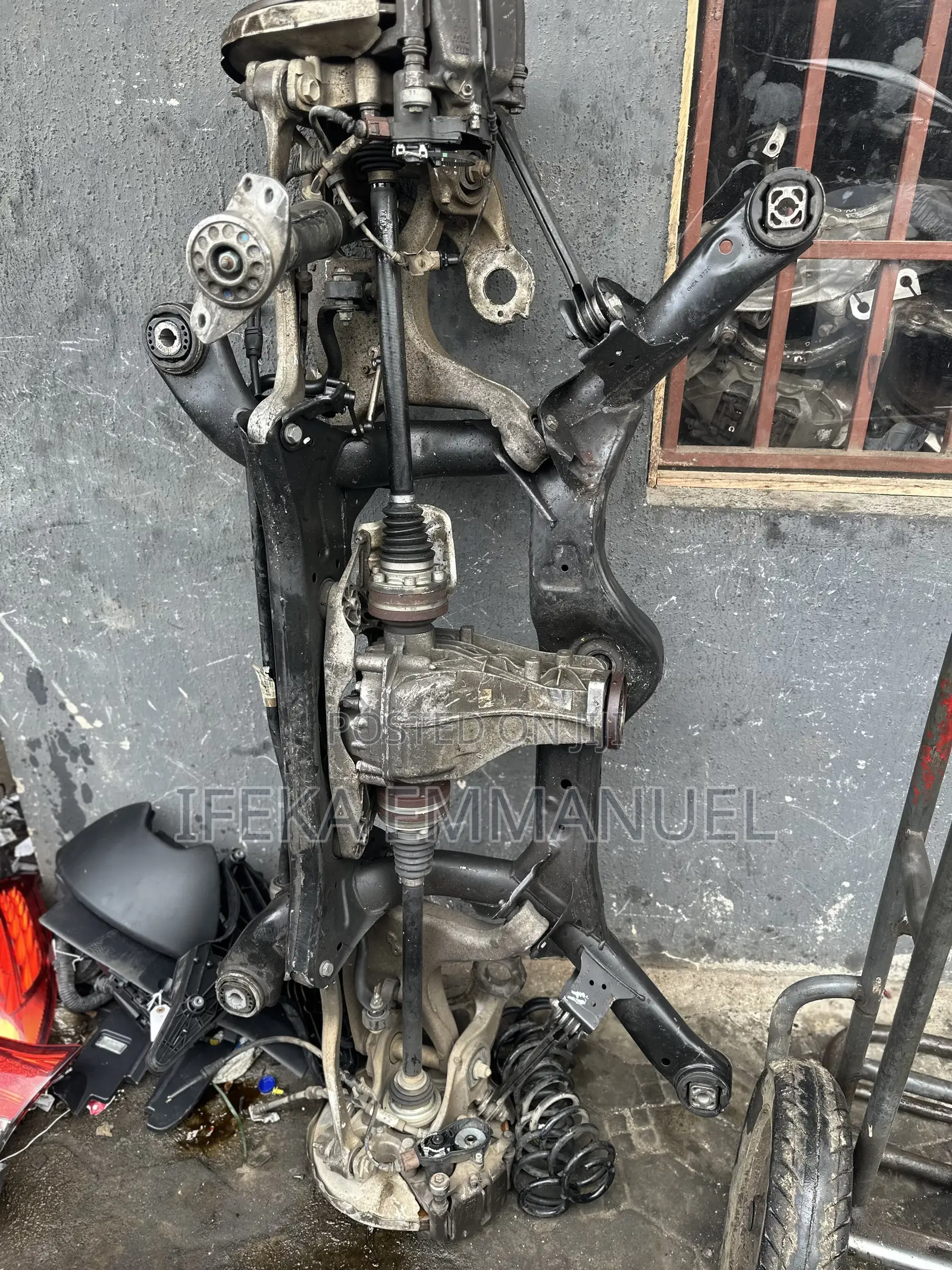 Complete Back Axle Porsche Cayenne 2013