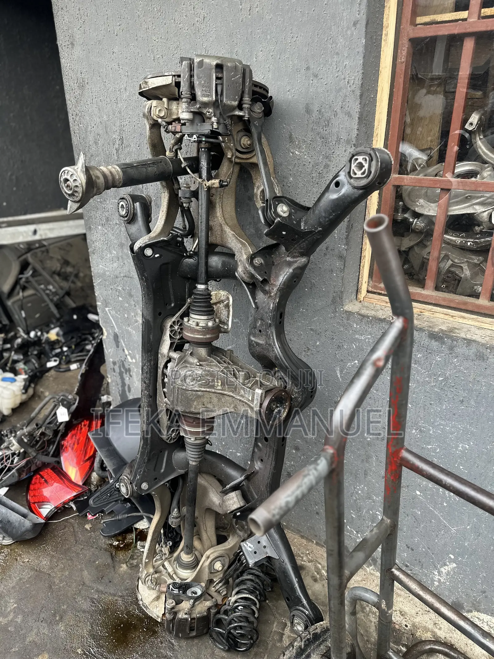 Complete Back Axle Porsche Cayenne 2013