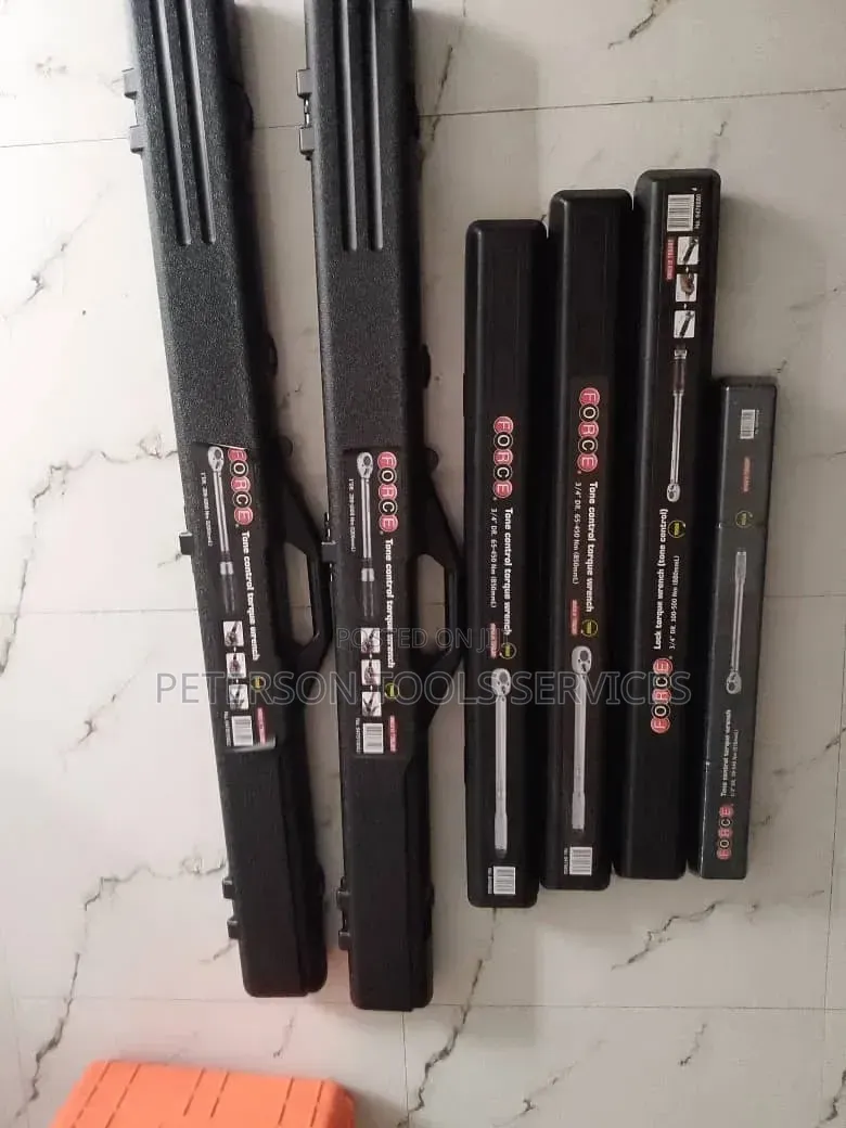 FORCE Tone Control Torque Wrench All Sizes