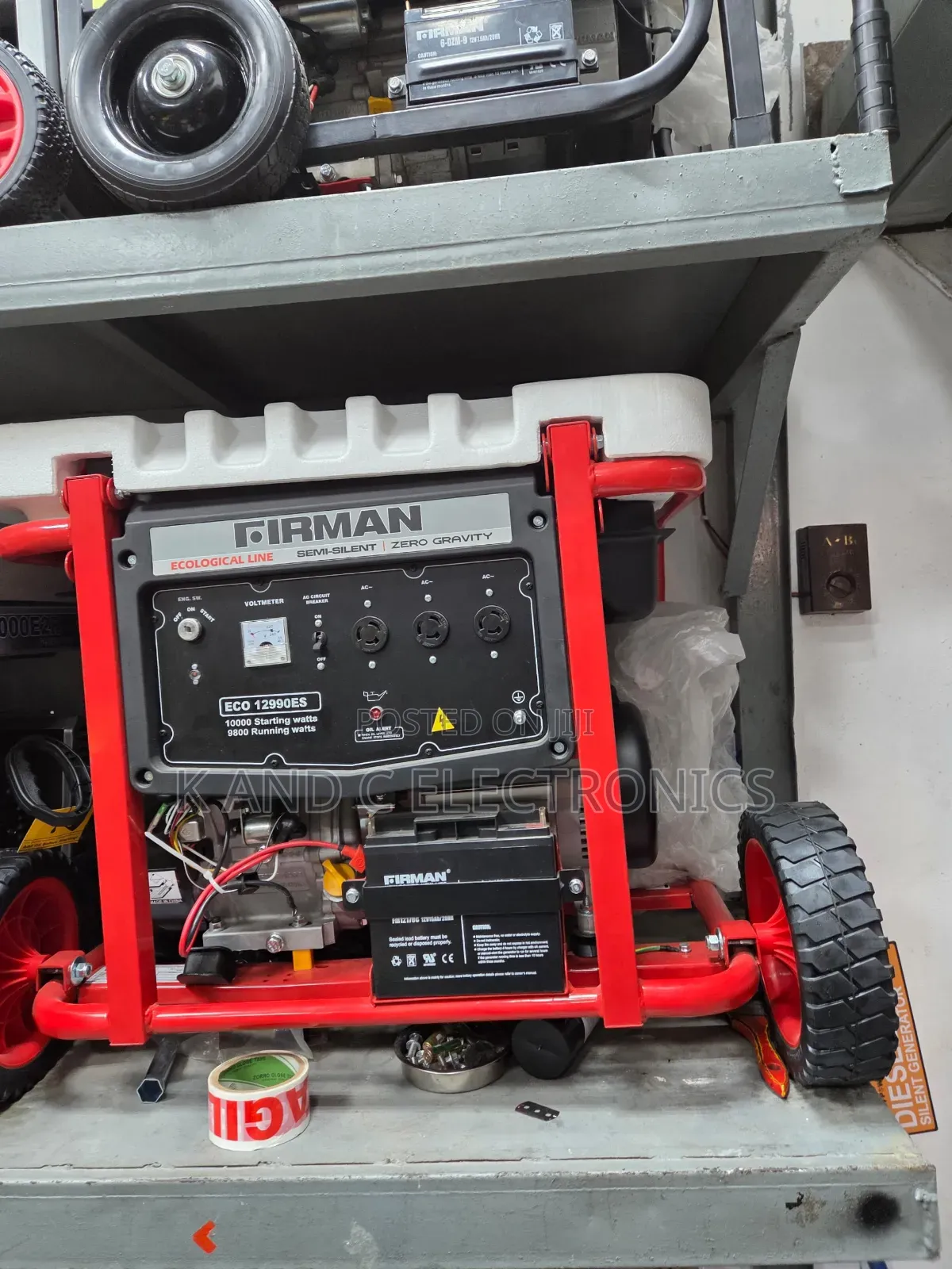 Fireman 12990 Generator 10kVA – Power You Can Count On