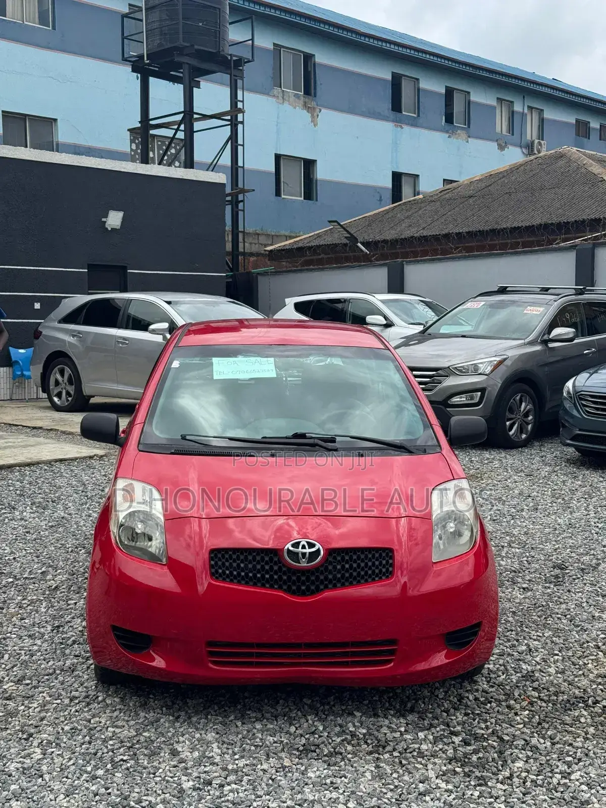 Toyota Yaris 1.0 VVT-i 2007 Red