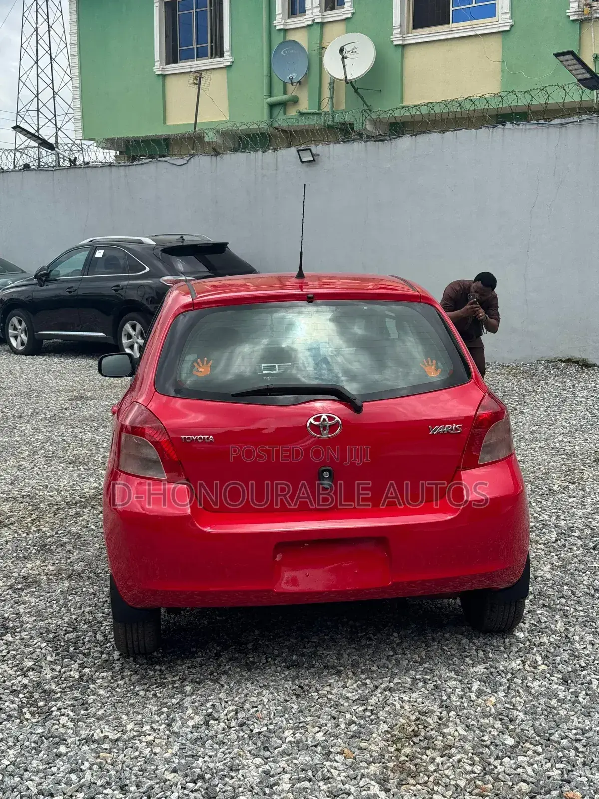 Toyota Yaris 1.0 VVT-i 2007 Red