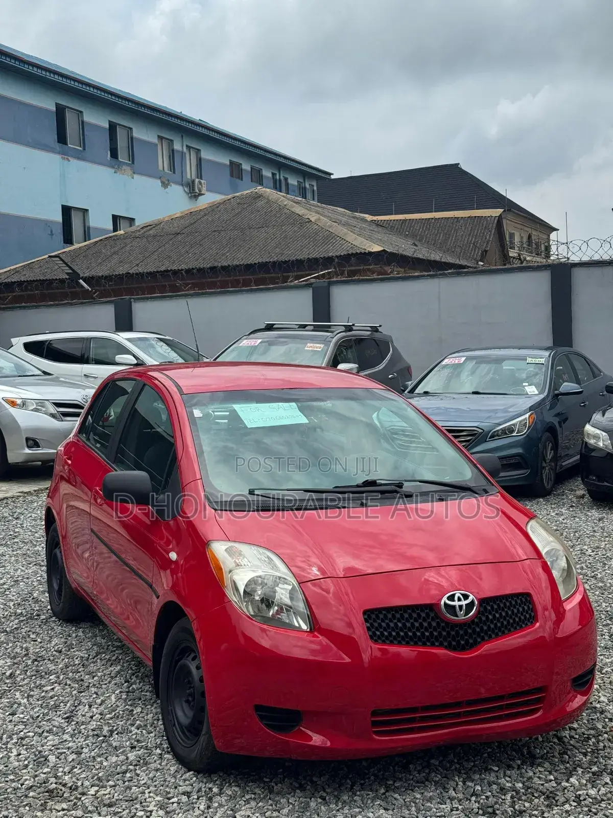 Toyota Yaris 1.0 VVT-i 2007 Red