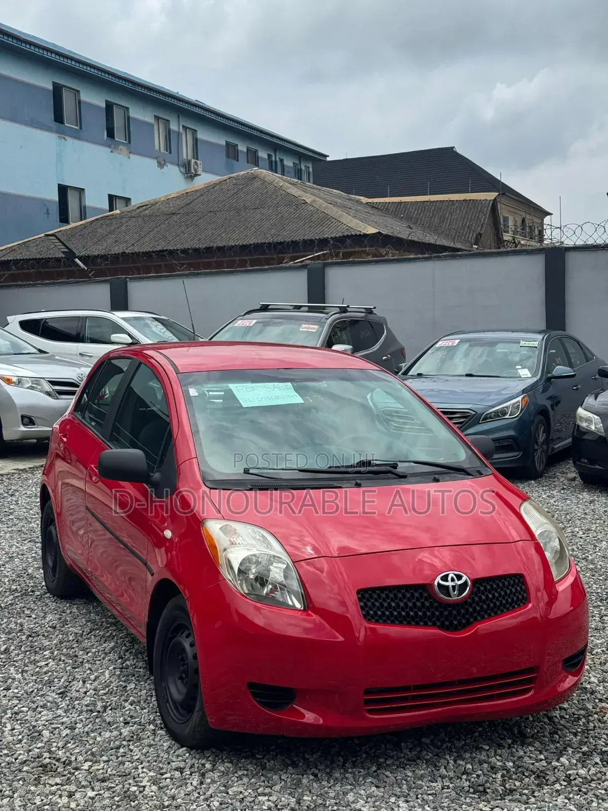 Toyota Yaris 1.0 VVT-i 2007 Red
