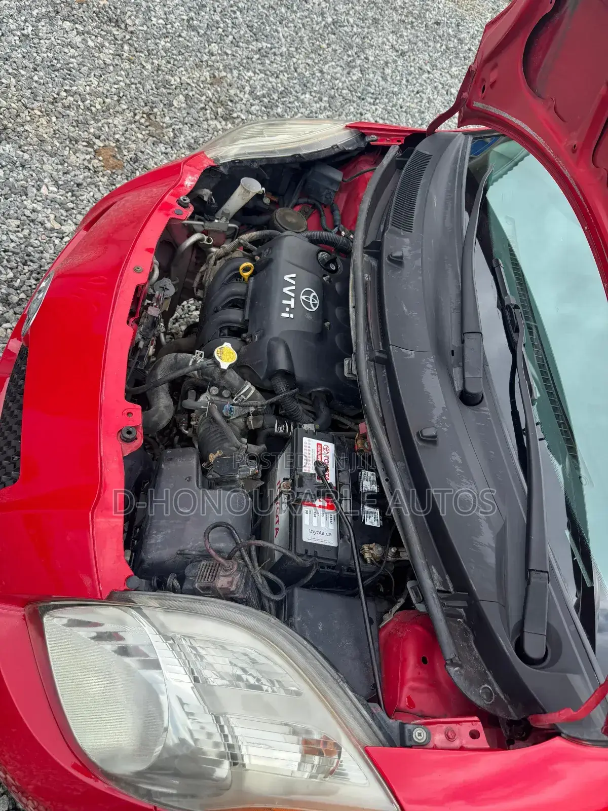 Toyota Yaris 1.0 VVT-i 2007 Red