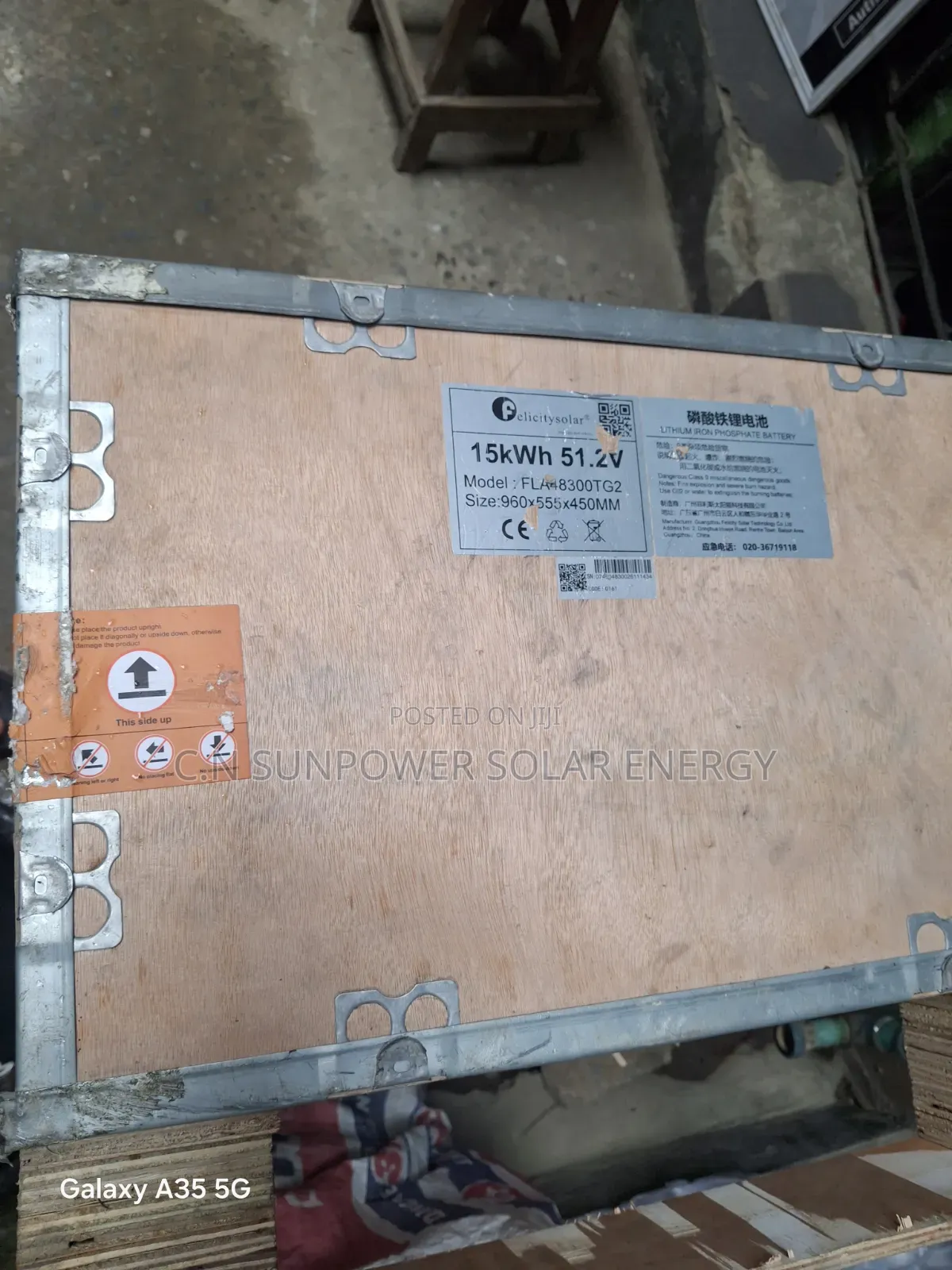15kwh/48v Felicity Lithium-Iron Battery
