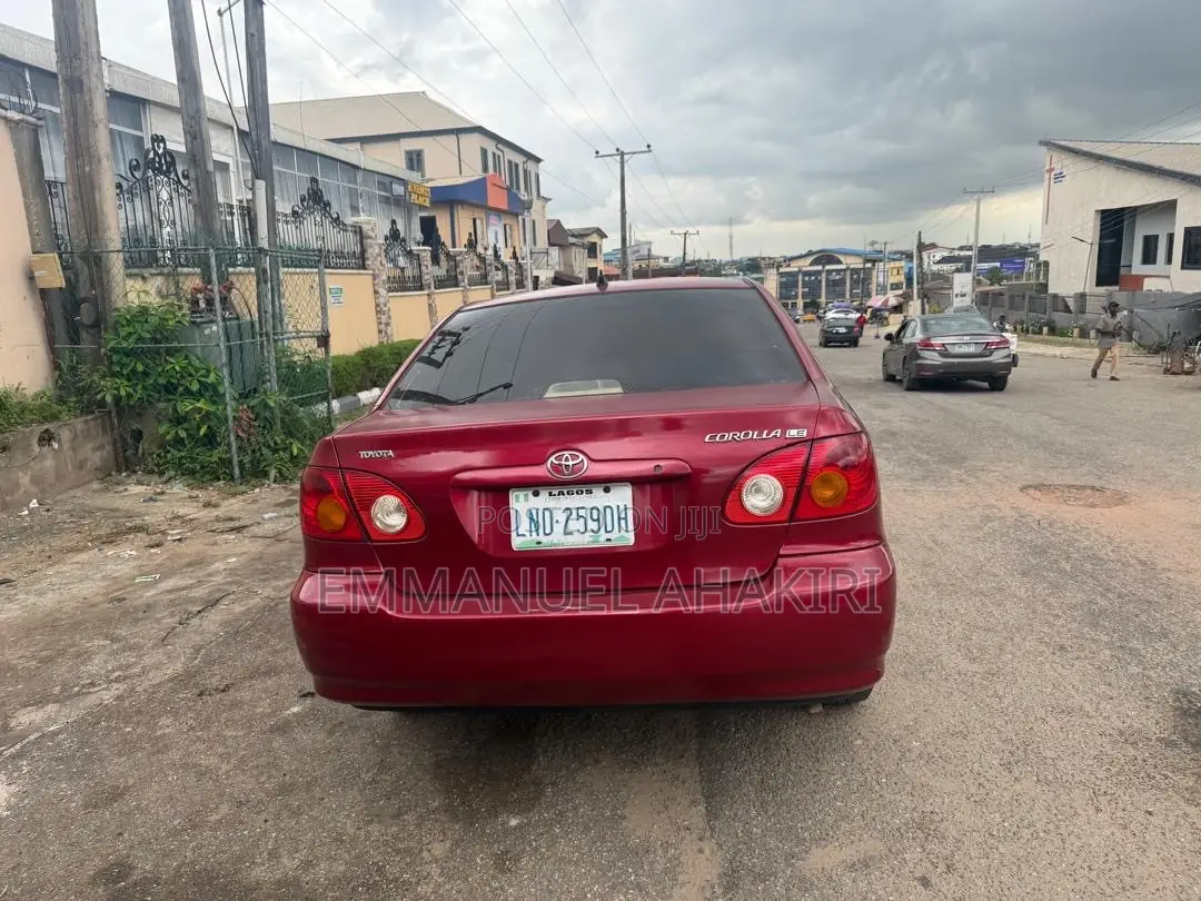 Toyota Corolla 2003 Red